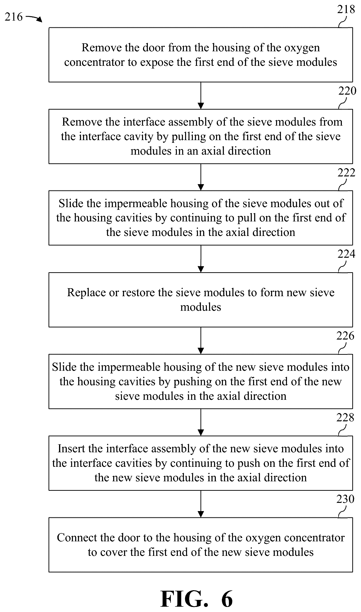 Patent US12599741 Figure 6 – Sieve module