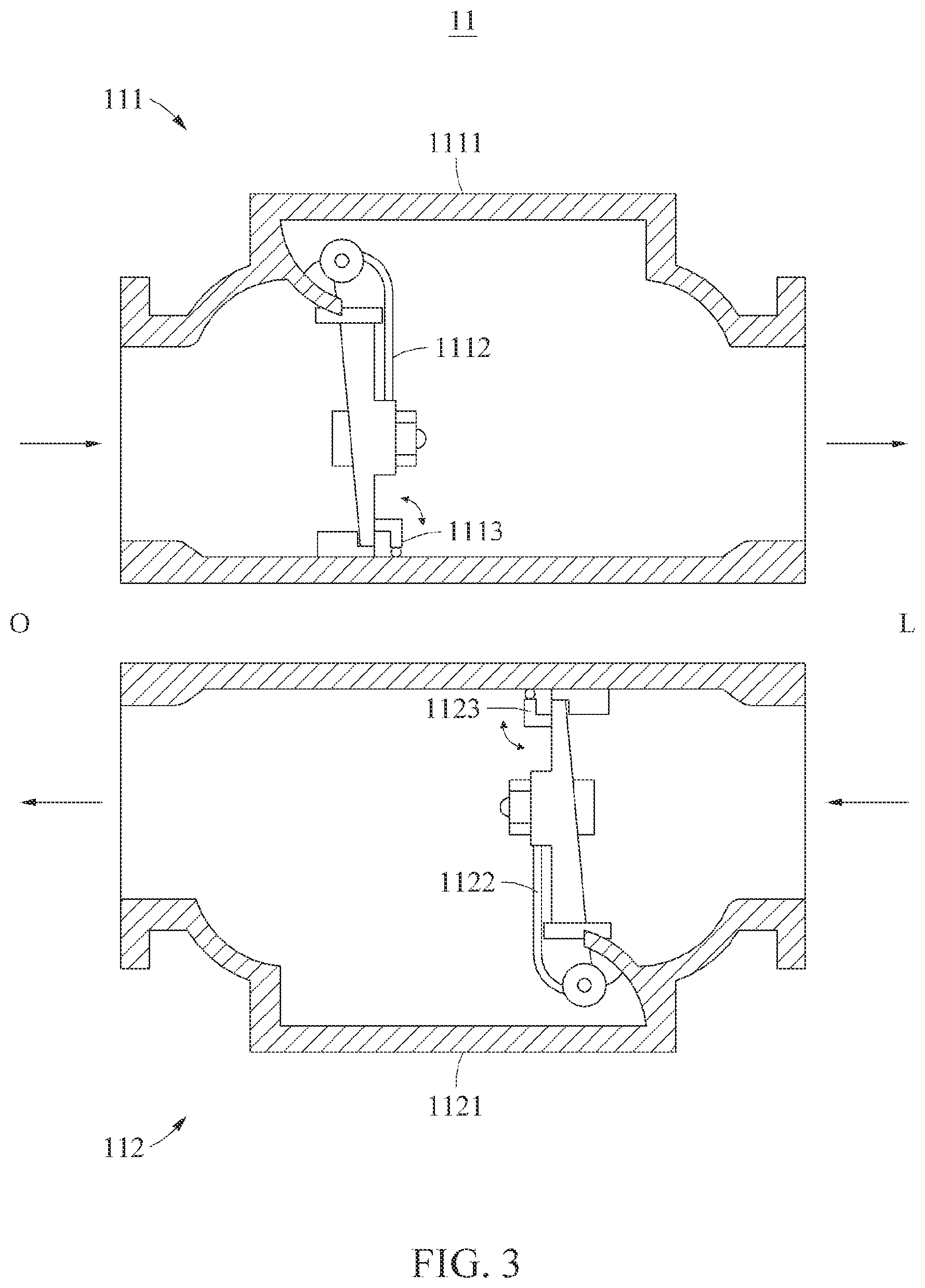 Patent US12599743 Figure 3 – Bidirectional flow-controllable artificial respirator