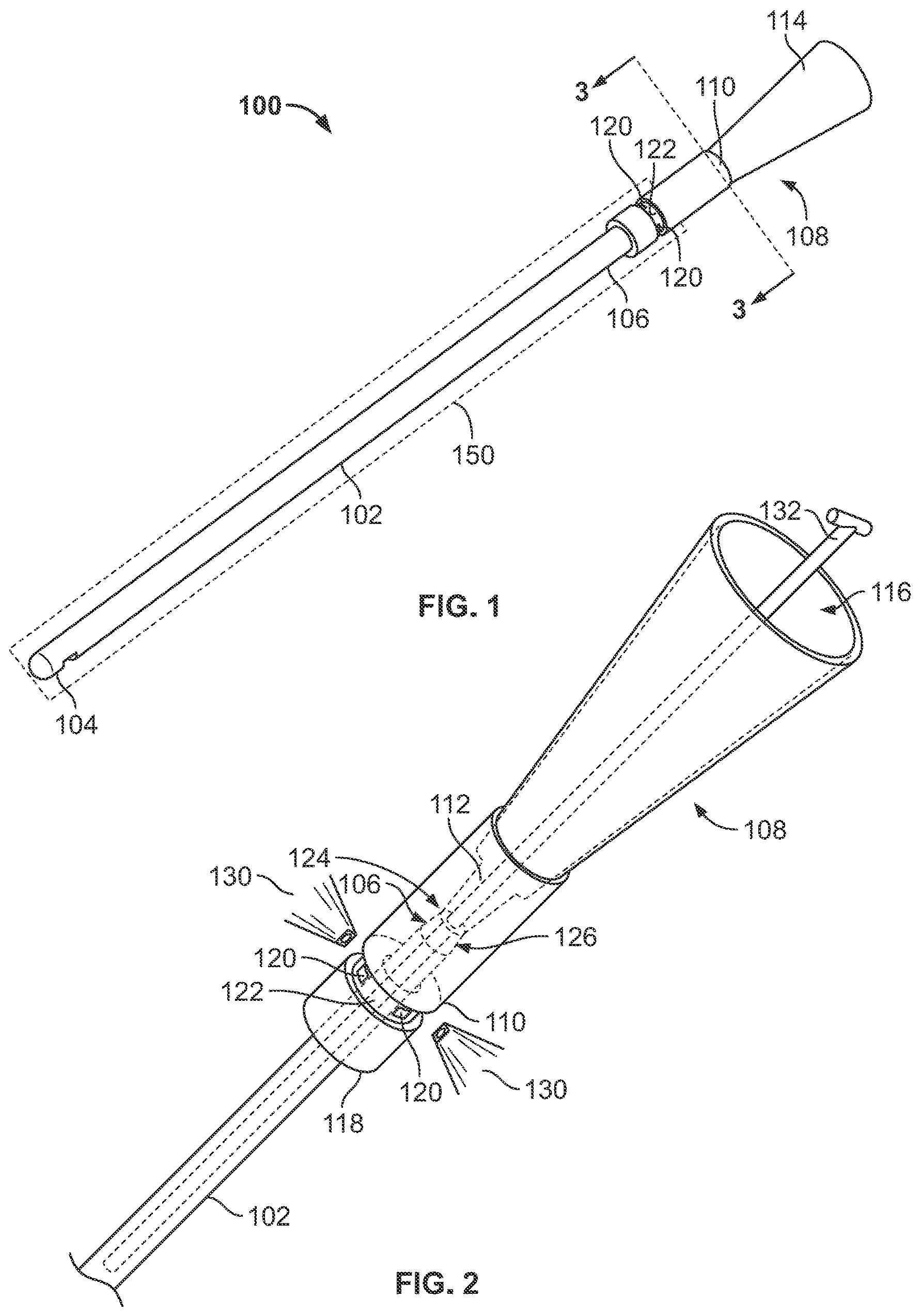 Patent US12599744 Figure 1 – Drainage member design and ultrasonic welding method for attachment of catheter tube to drainage member
