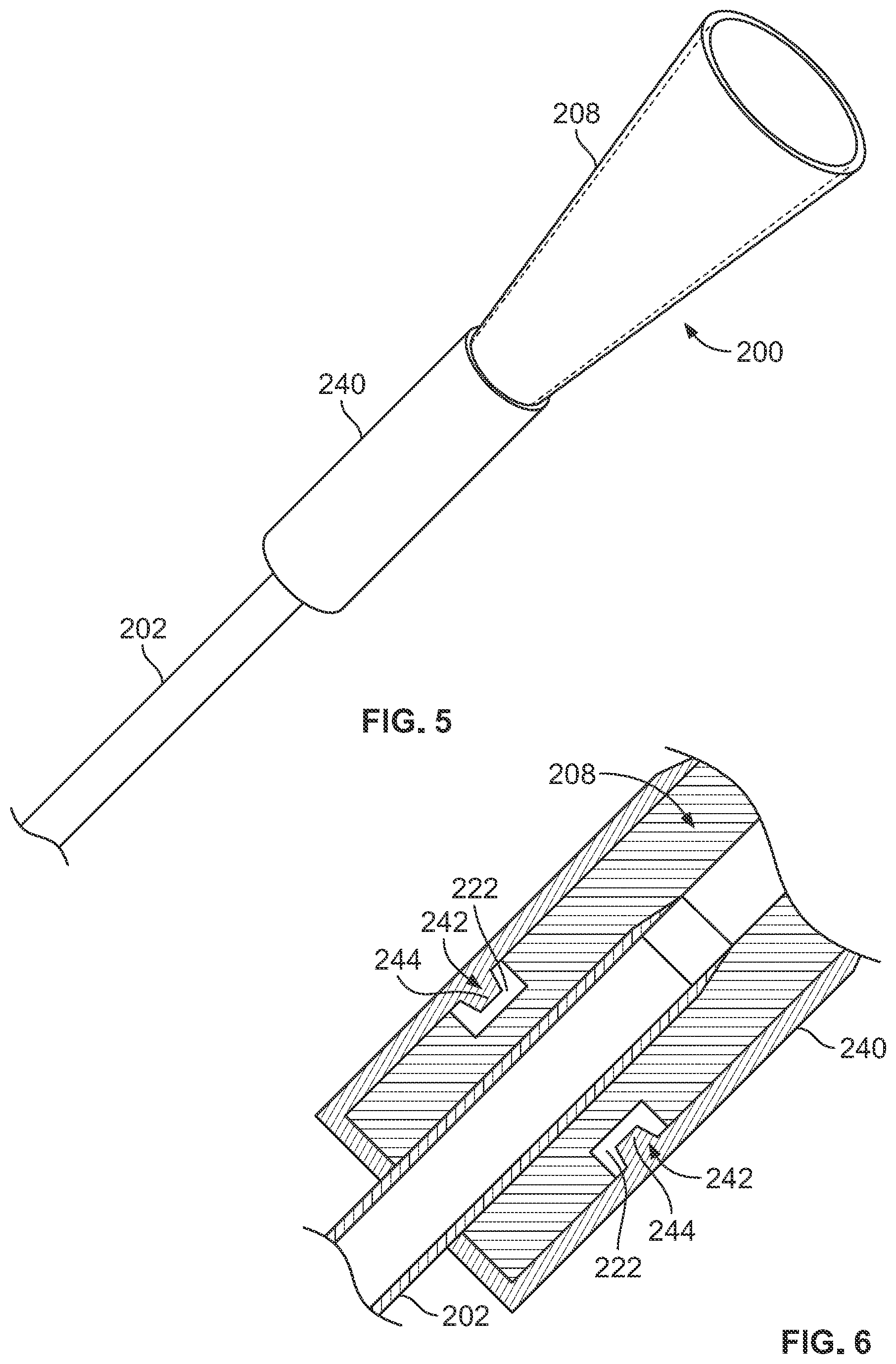 Patent US12599744 Figure 4 – Drainage member design and ultrasonic welding method for attachment of catheter tube to drainage member