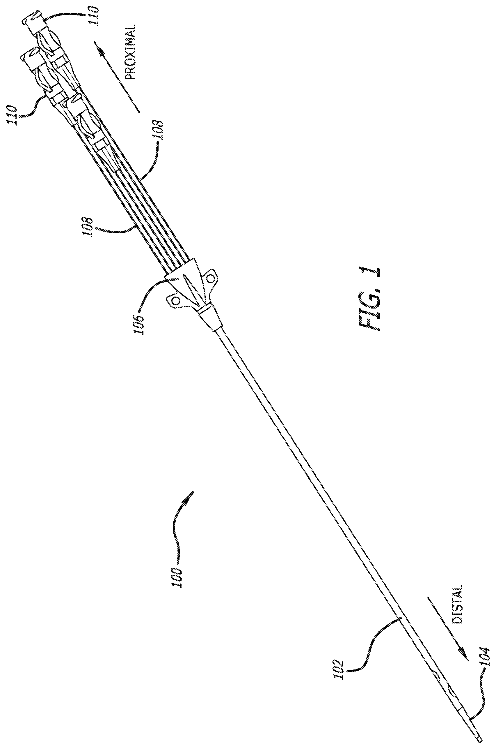 Patent US12599748 Figure 1 – Catheter tips for rapidly insertable central catheters and methods thereof