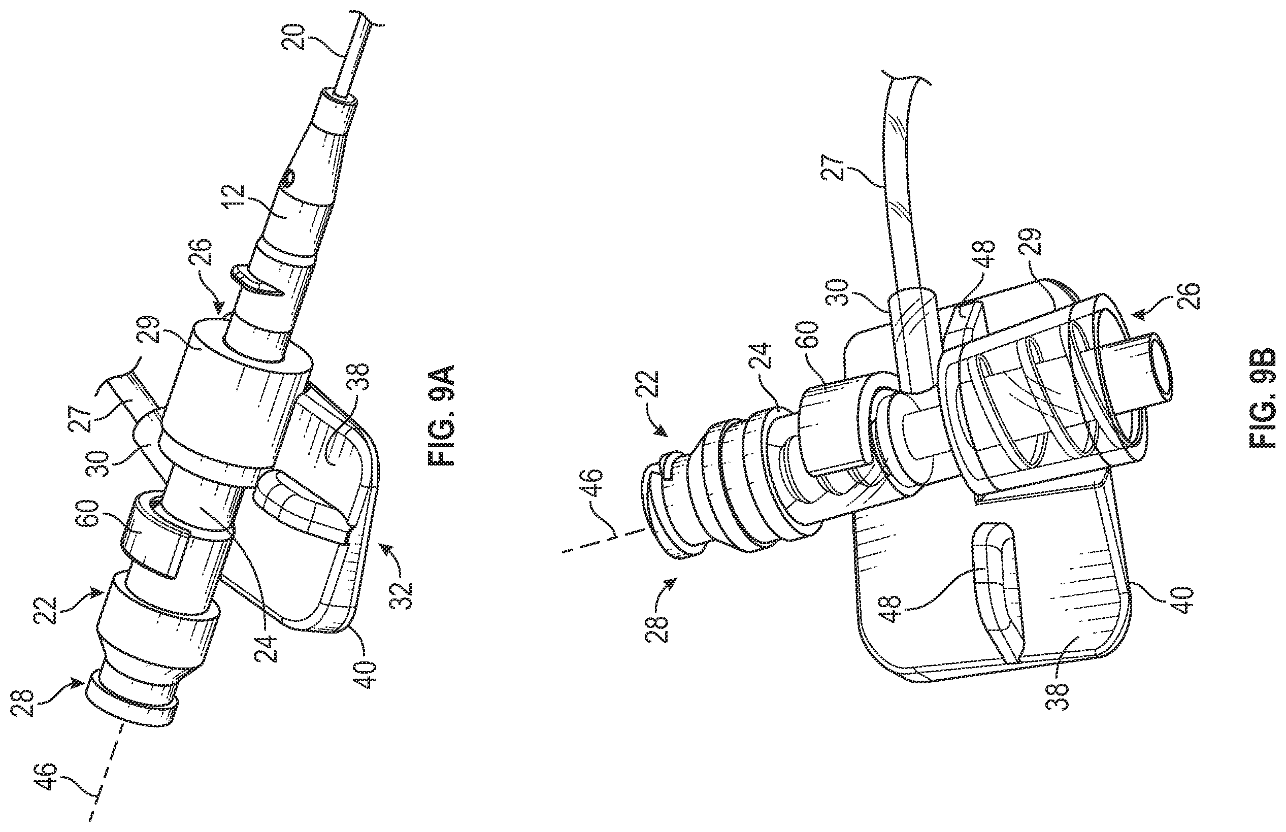Patent US12599750 Figure 9 – Vascular access connector support device, systems, and methods