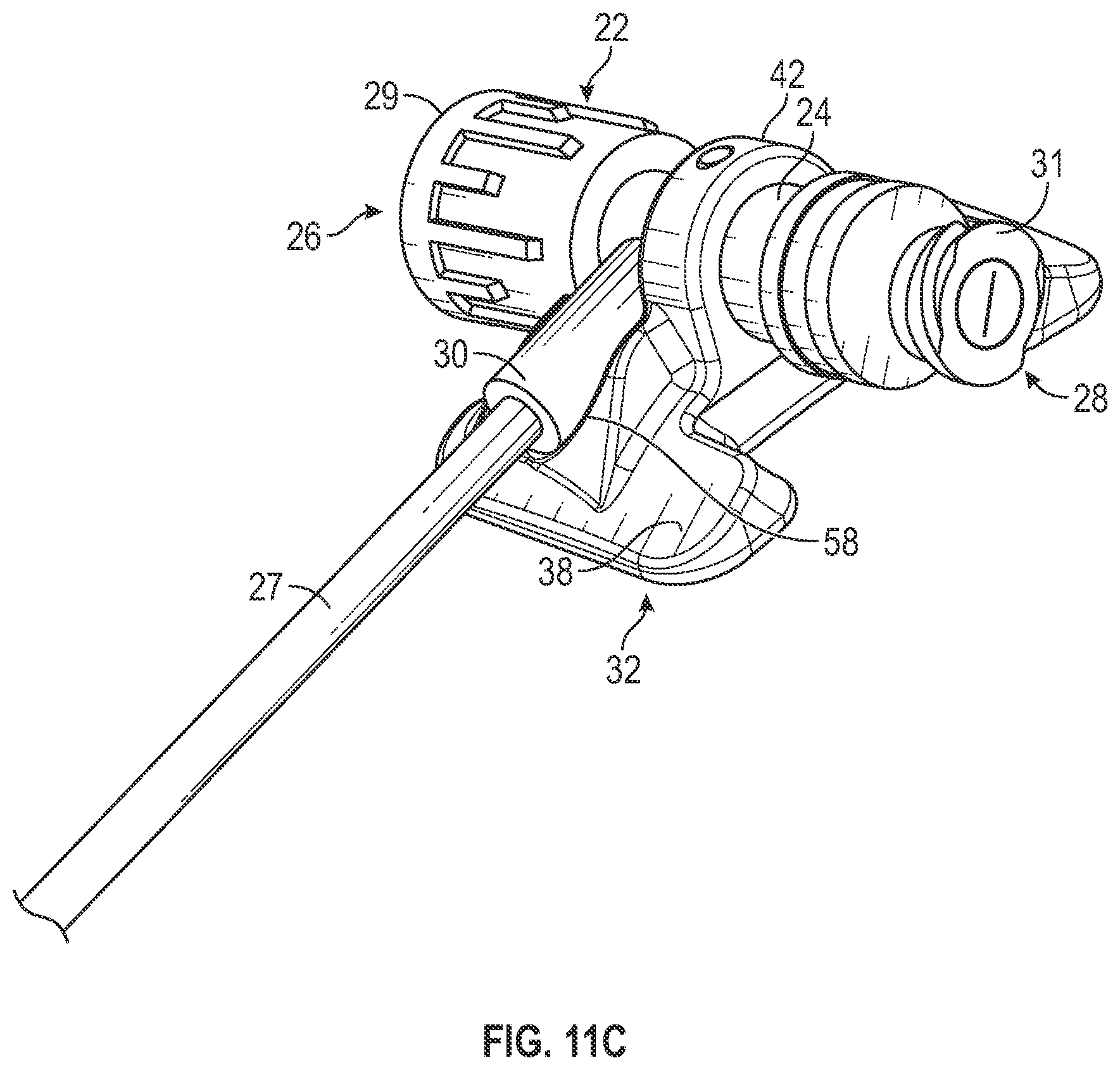Patent US12599750 Figure 14 – Vascular access connector support device, systems, and methods