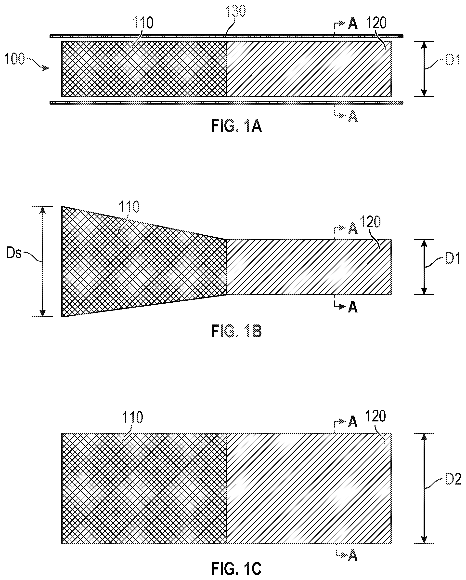 Patent US12599756 Figure 1 – Devices with dimensions that can be reduced and increased In Vivo