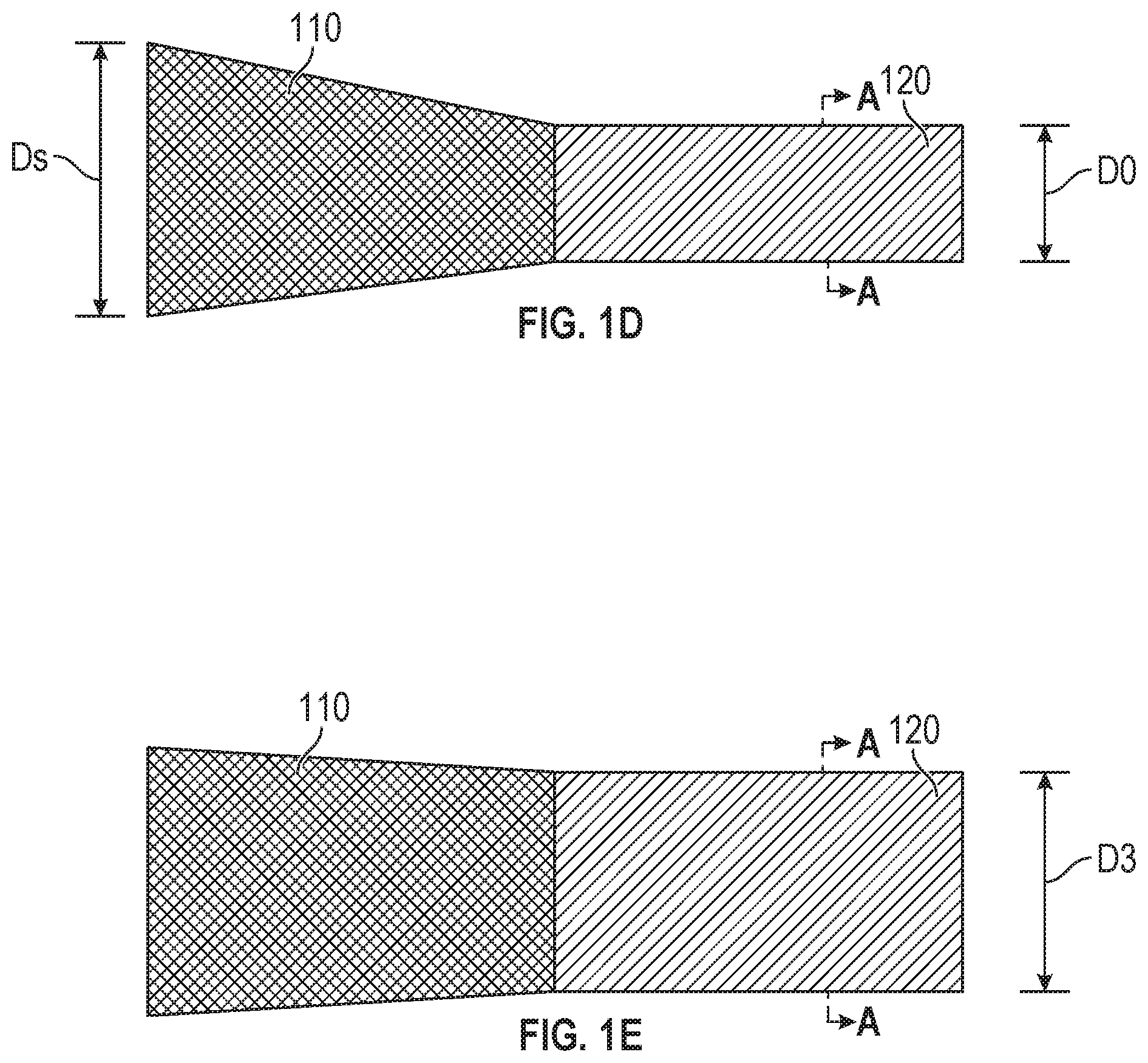 Patent US12599756 Figure 2 – Devices with dimensions that can be reduced and increased In Vivo