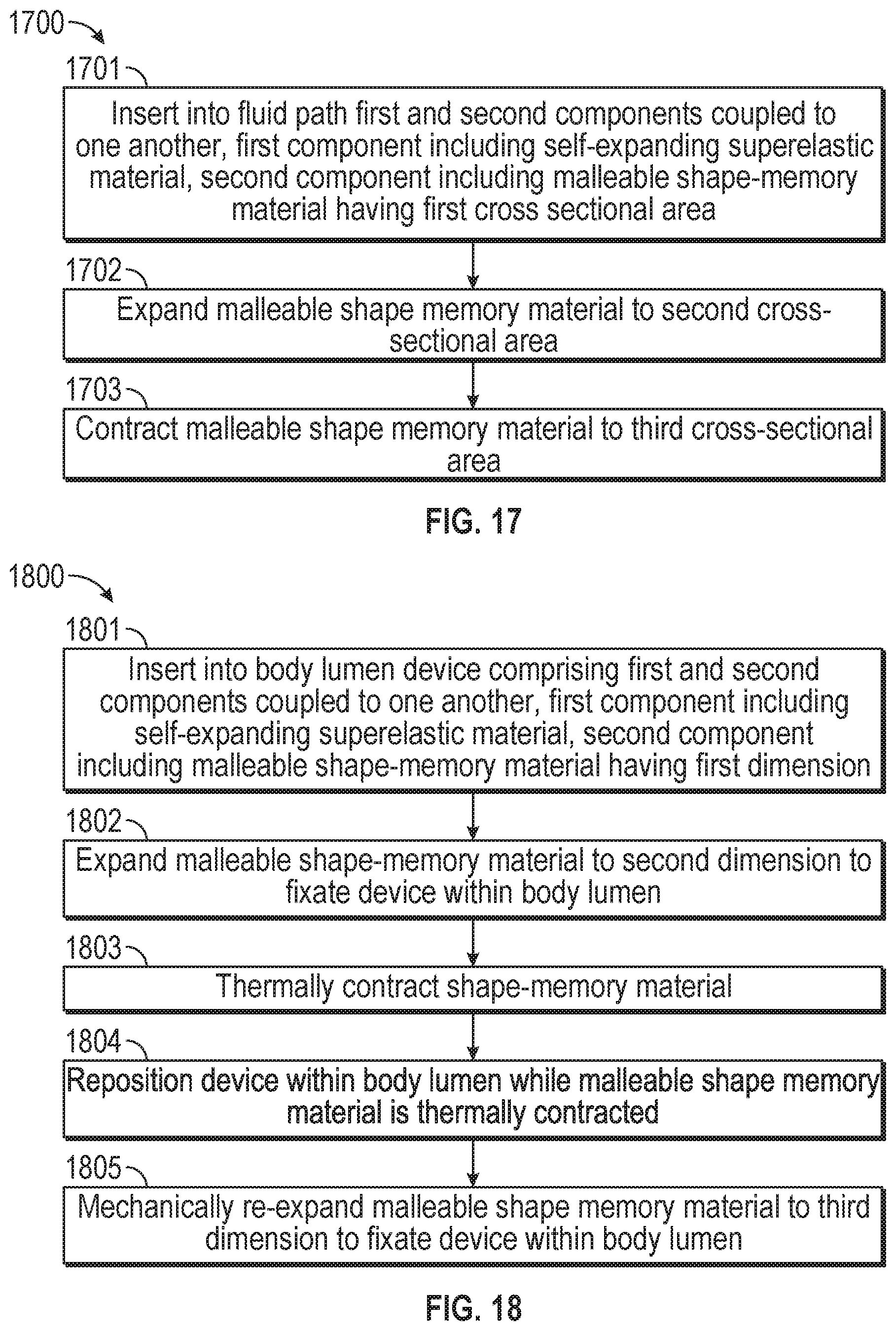Patent US12599756 Figure 17 – Devices with dimensions that can be reduced and increased In Vivo