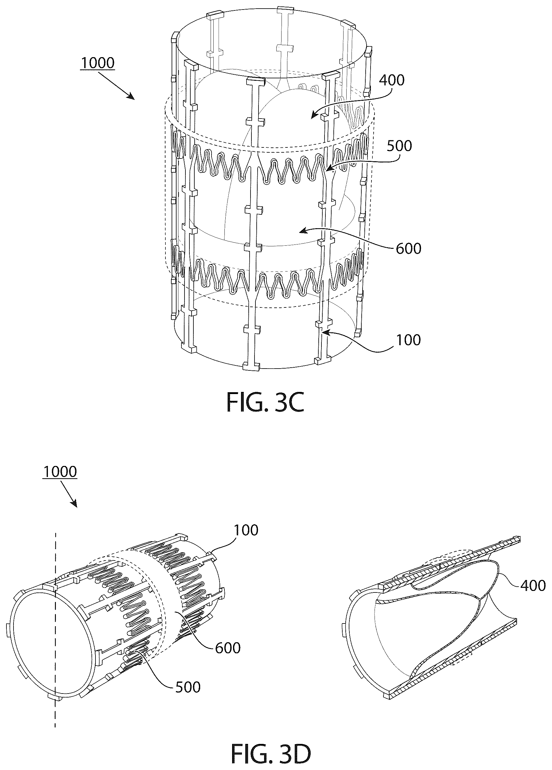 Patent US12599757 Figure 3 – Fabrication method for complex, re-entrant 3D microscale structures