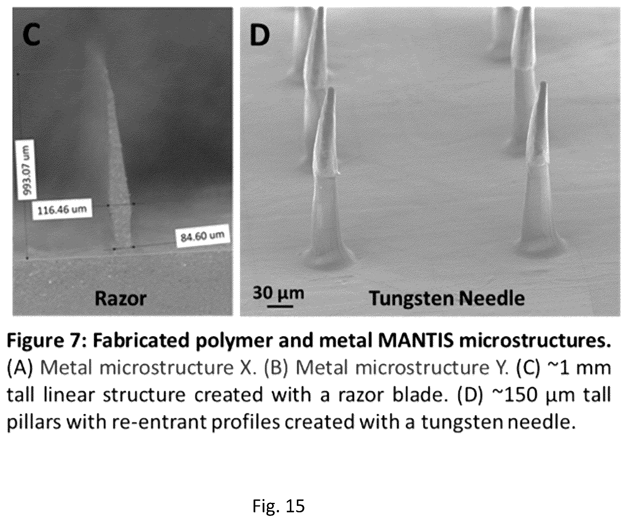 Patent US12599757 Figure 11 – Fabrication method for complex, re-entrant 3D microscale structures