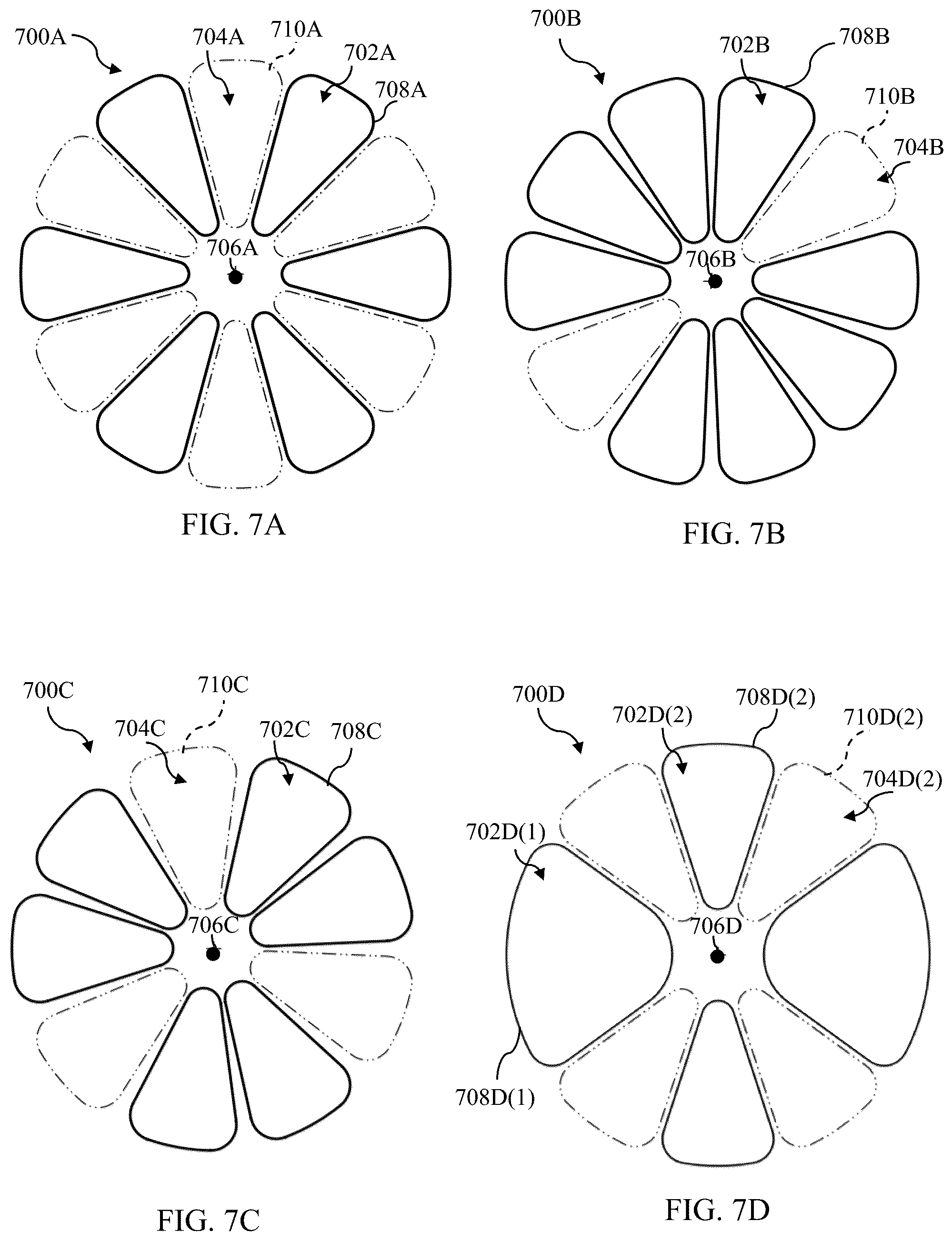 Patent US12599765 Figure 4 – Shifting of transducer array to reduce skin irritation