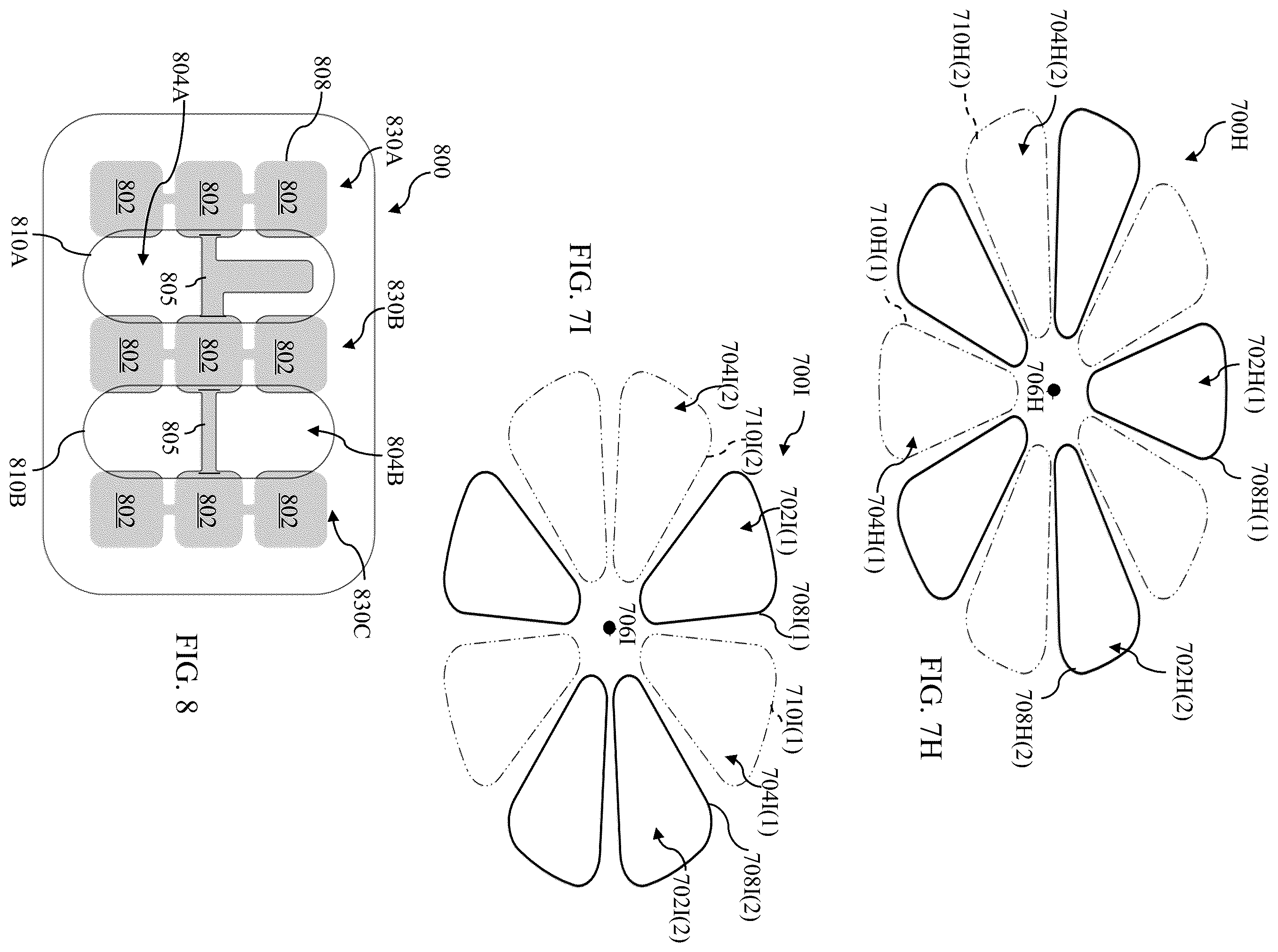 Patent US12599765 Figure 6 – Shifting of transducer array to reduce skin irritation