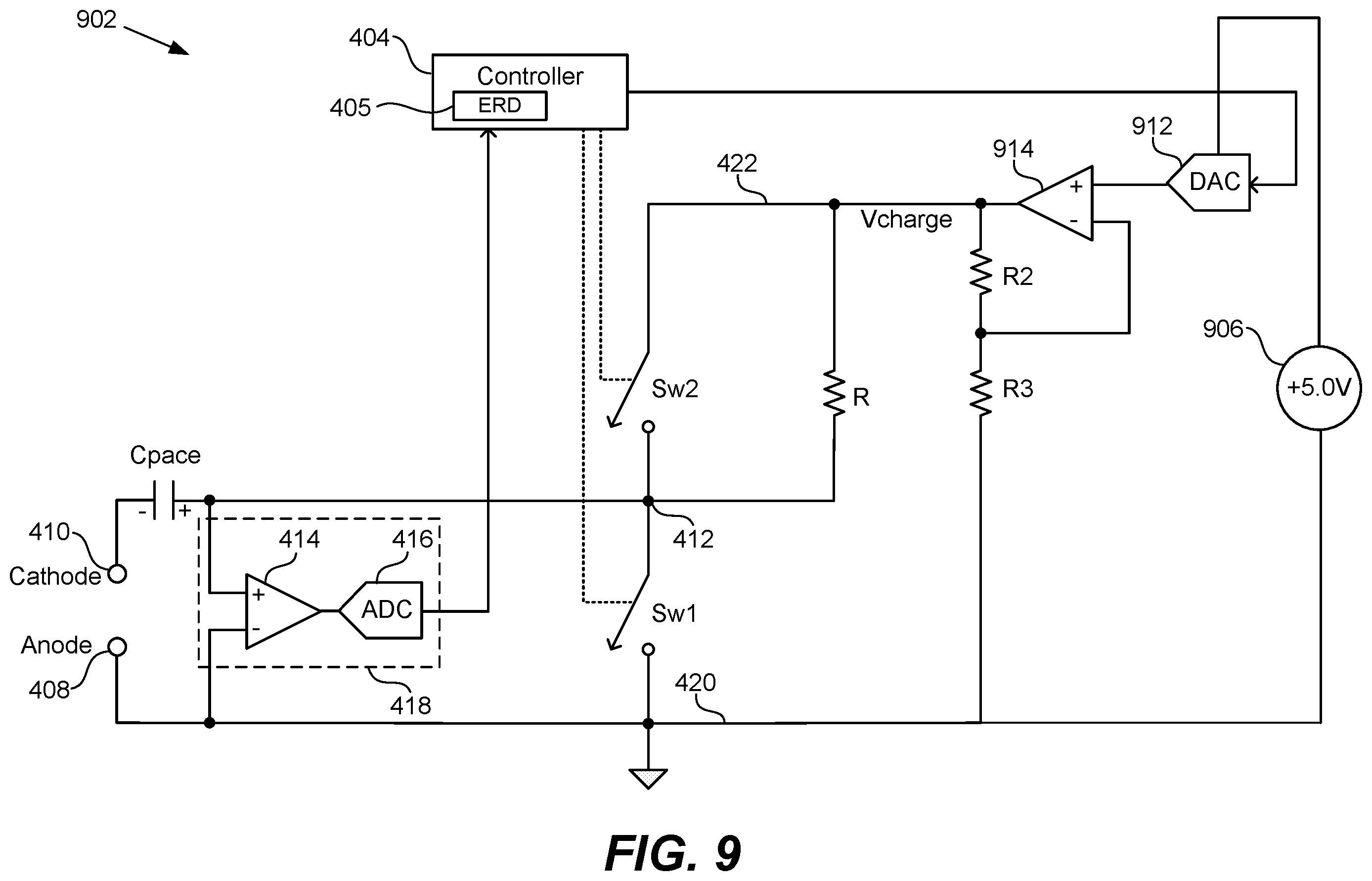 Patent US12599771 Figure 5 – Methods and devices for improved evoked response detection