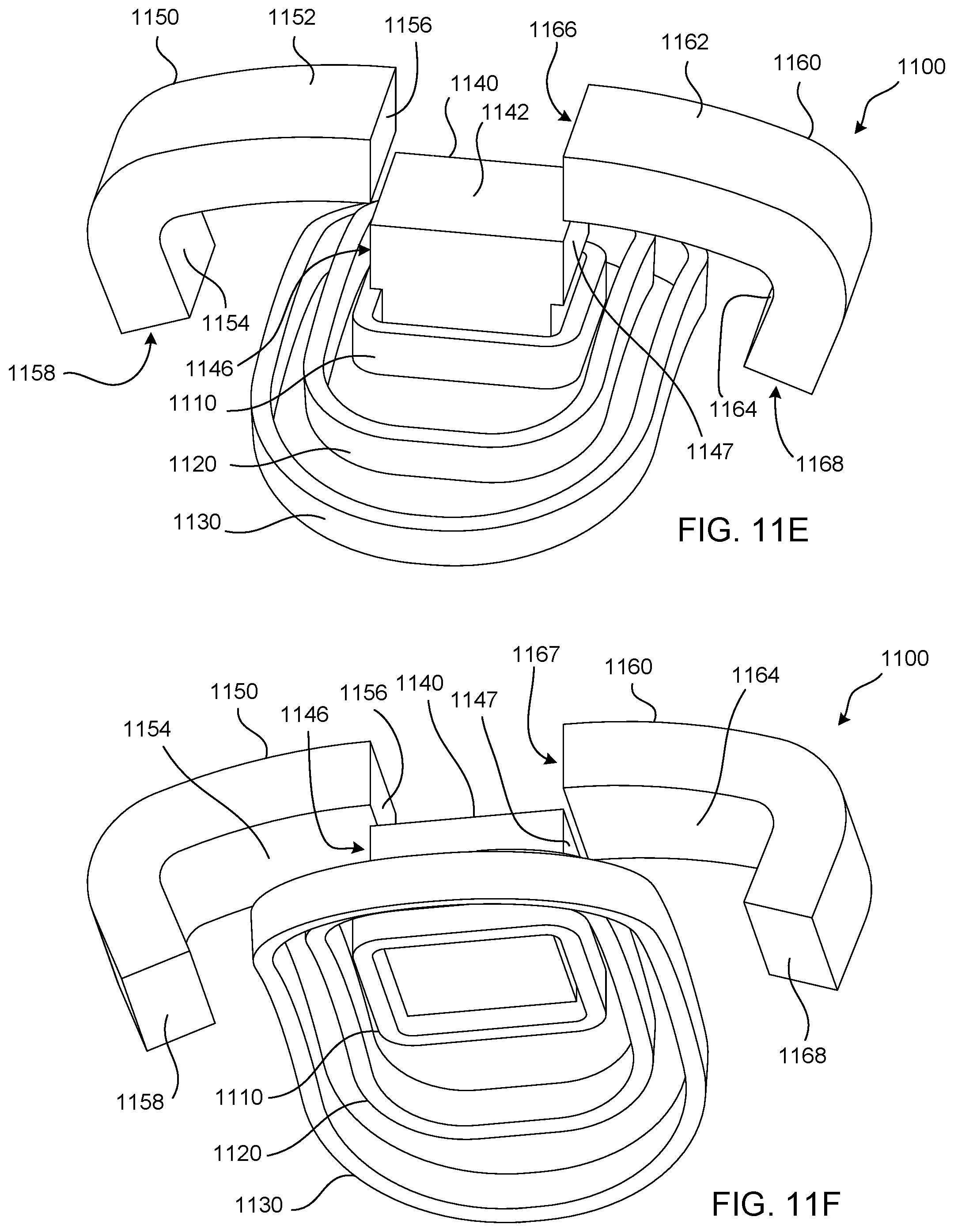Patent US12599776 Figure 15 – Magnetic stimulation coils and ferromagnetic components for treatment and diagnostic procedures