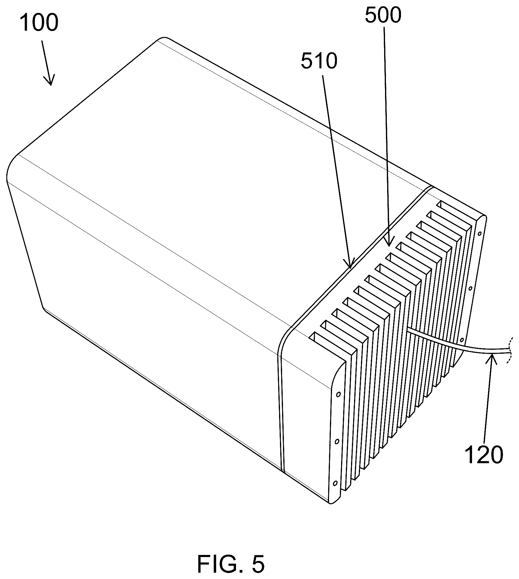 Patent US12599777 Figure 4 – Magnetic pulse therapy device (MPTD) high-power applicator for foot