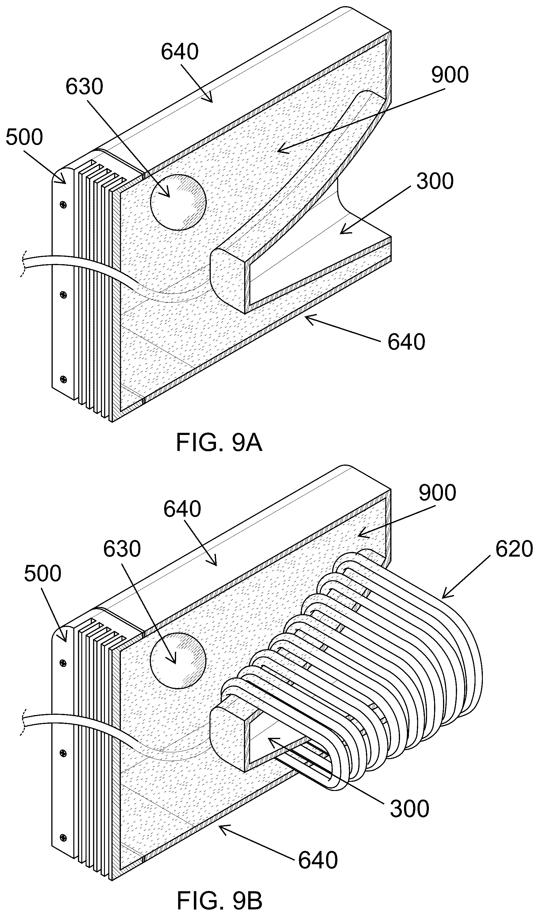 Patent US12599777 Figure 8 – Magnetic pulse therapy device (MPTD) high-power applicator for foot