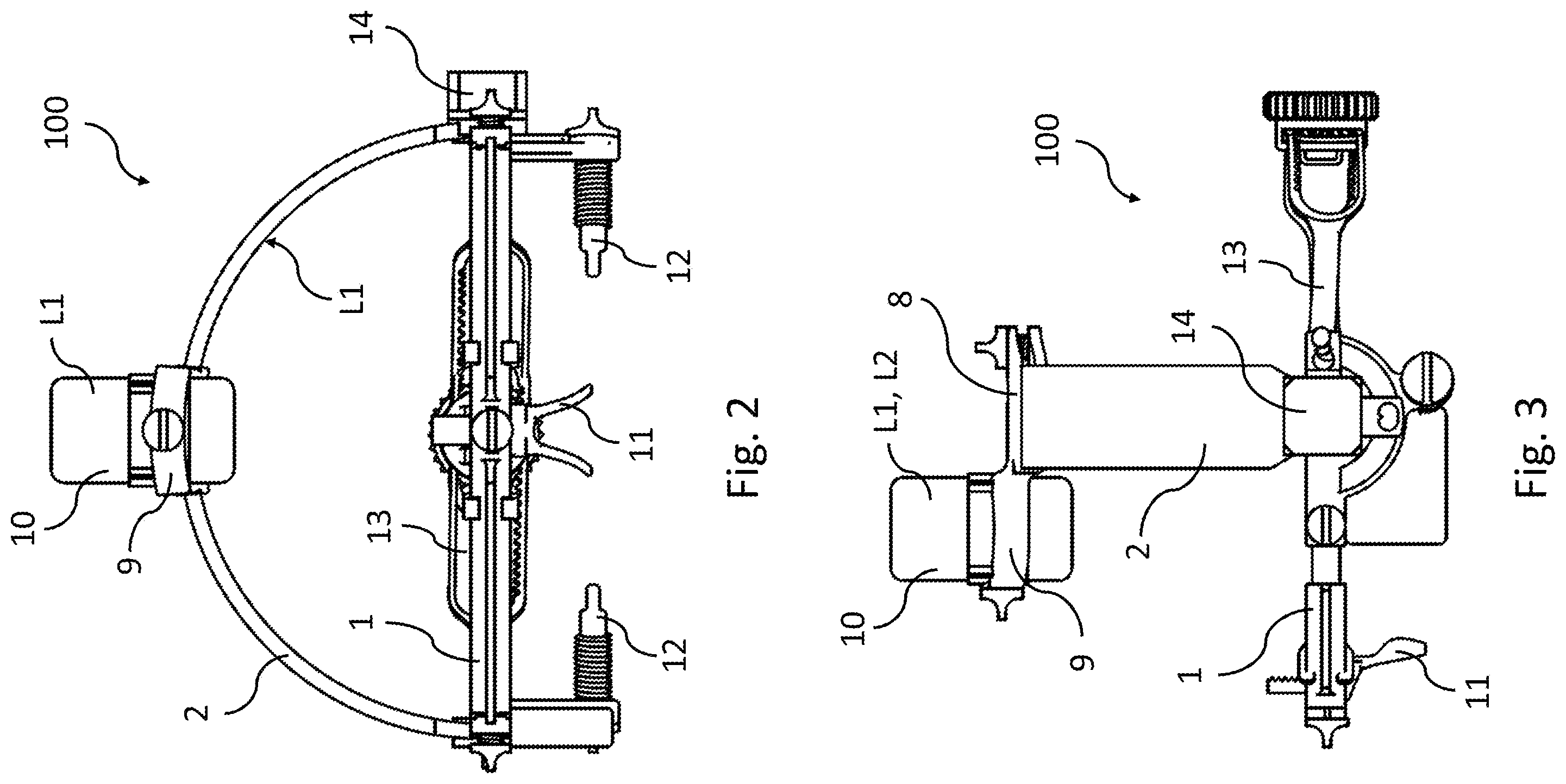 Patent US12599785 Figure 2 – Stereotactic device wearable by a patient for low-intensity focused-ultrasound neuromodulation