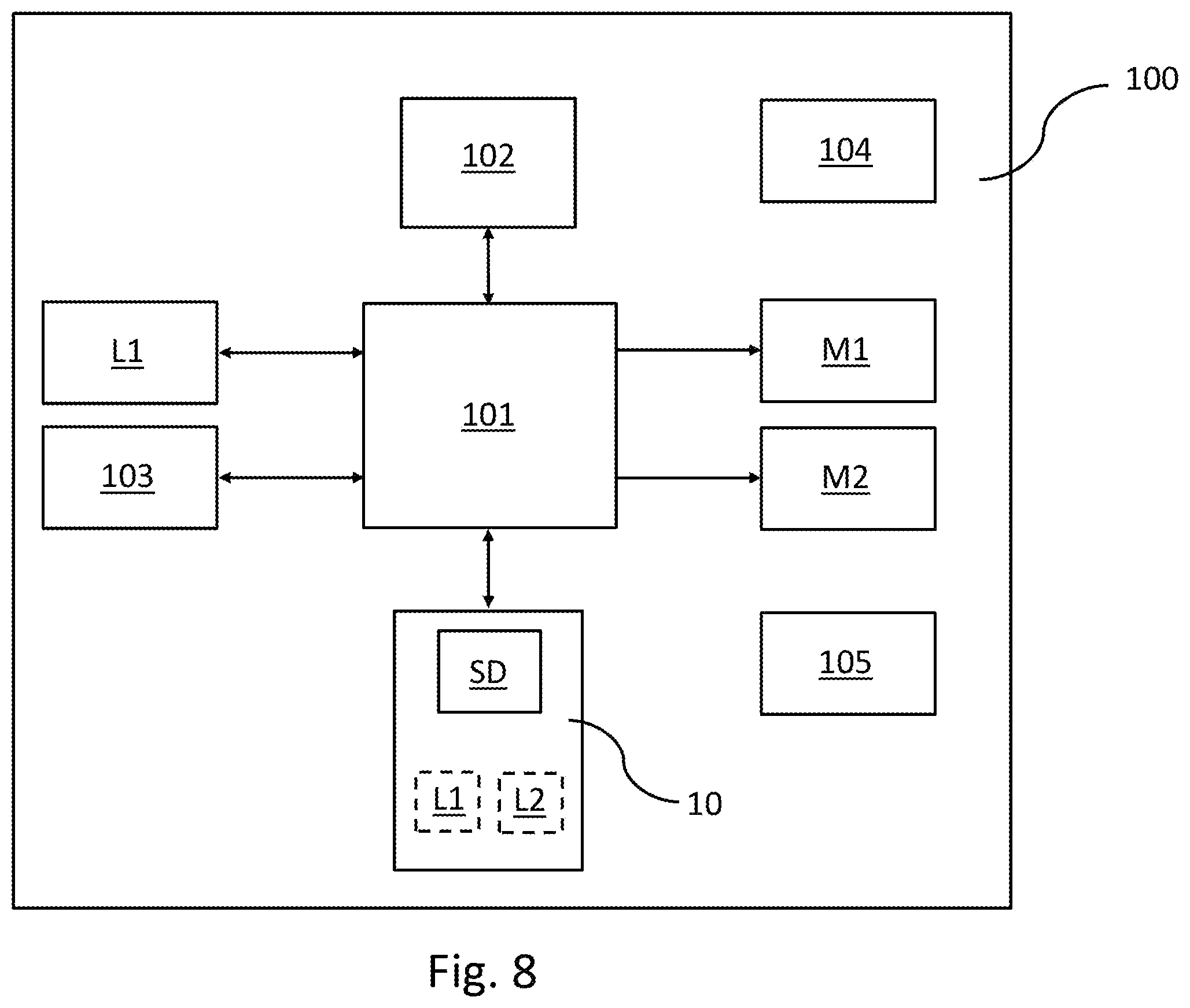 Patent US12599785 Figure 6 – Stereotactic device wearable by a patient for low-intensity focused-ultrasound neuromodulation