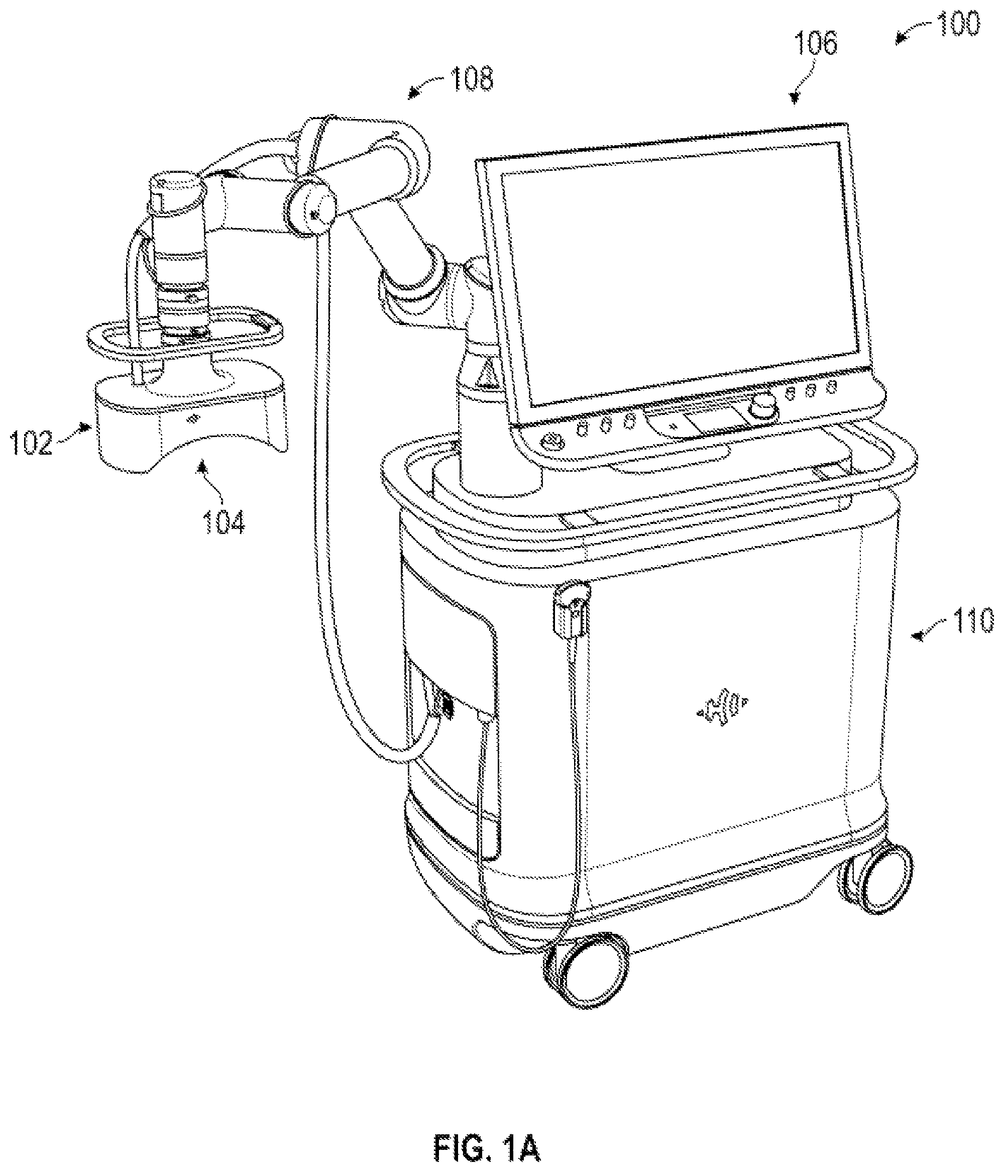 Patent US12599787 Figure 1 – All-in-one ultrasound systems and methods including histotripsy
