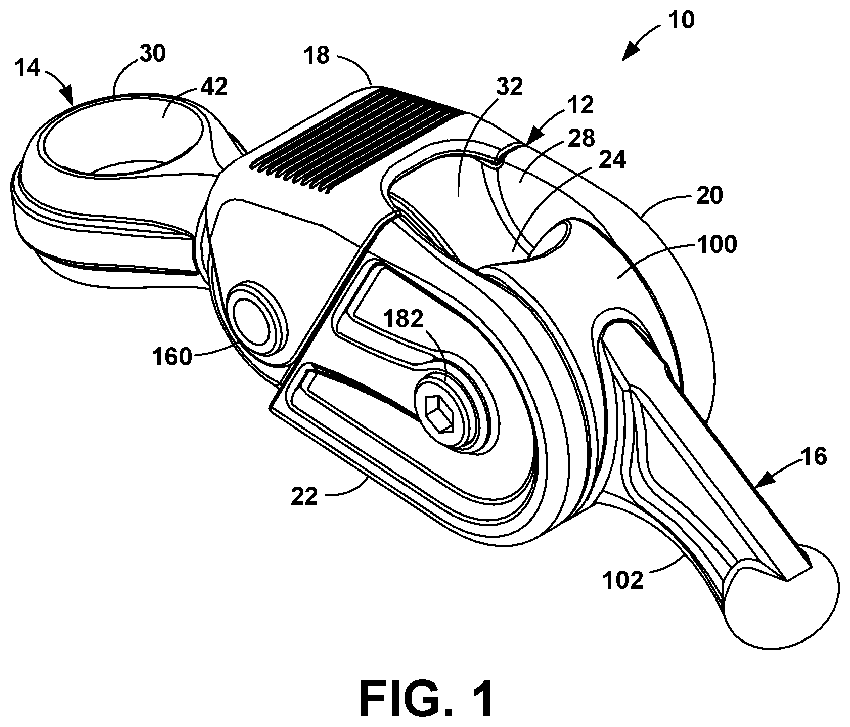 Patent US12599788 Figure 1 – Rope grab