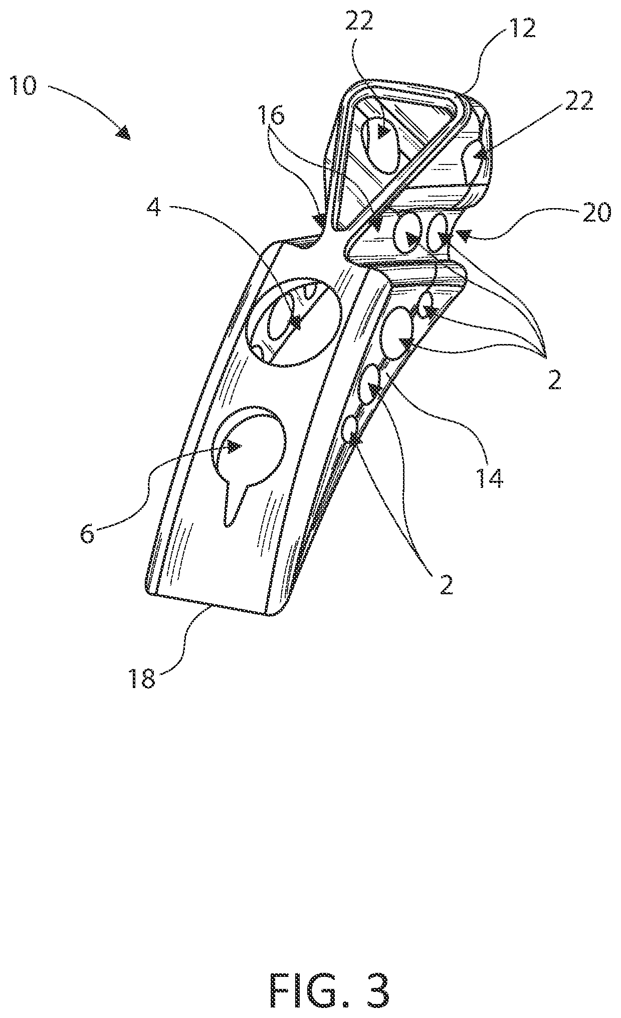 Patent US12599789 Figure 3 – Rescue access wedge
