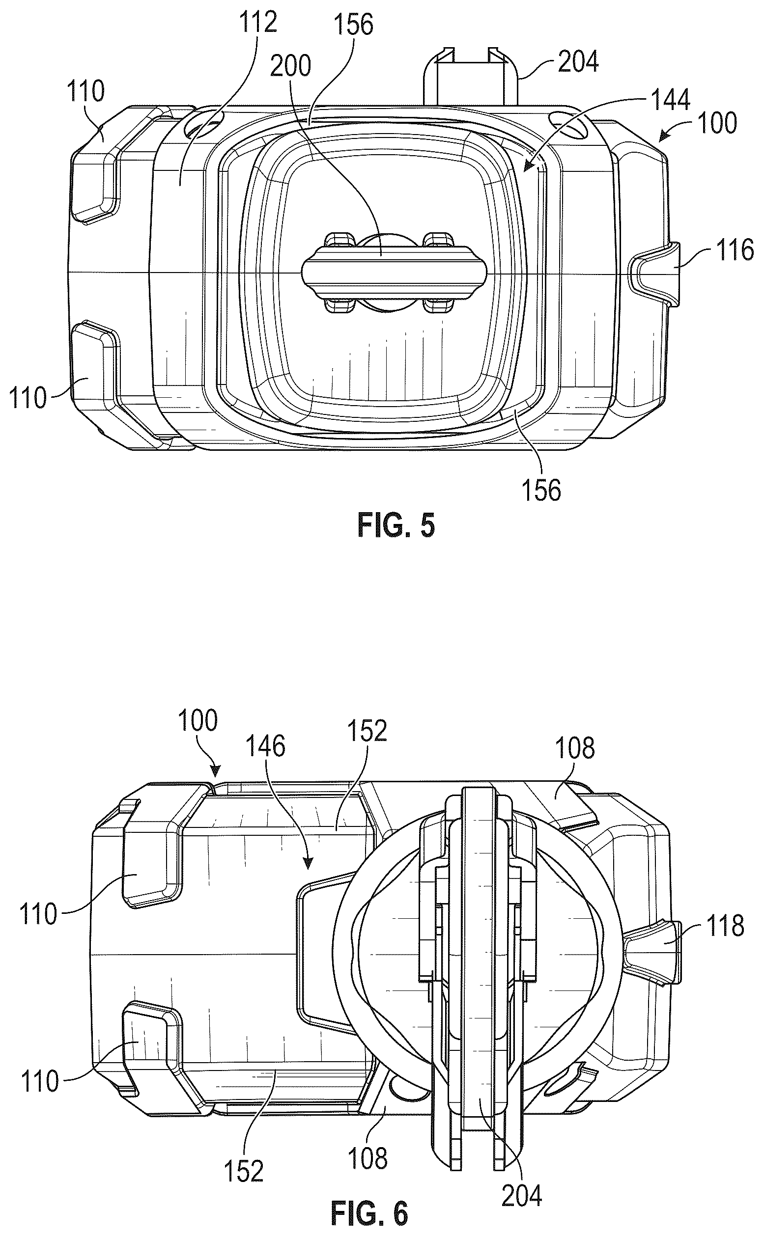Patent US12599791 Figure 5 – Self-retracting lifeline housing