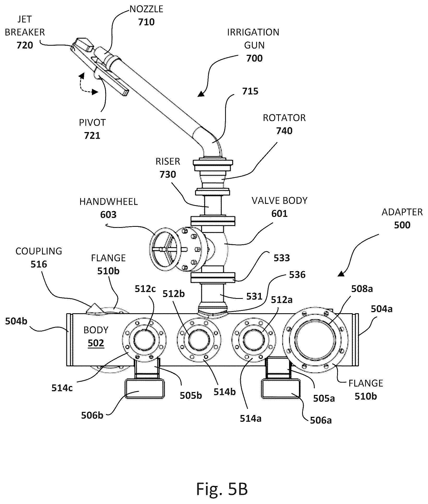 Patent US12599792 Figure 8 – Fire suppression system and process for deployment