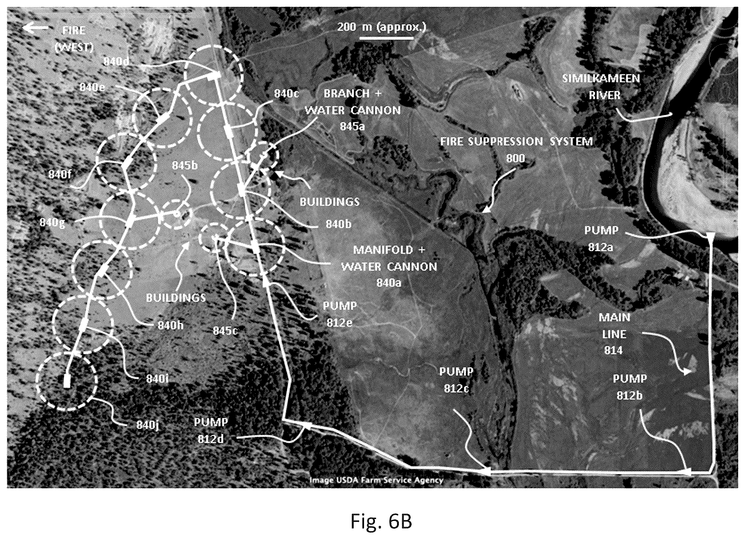 Patent US12599792 Figure 12 – Fire suppression system and process for deployment
