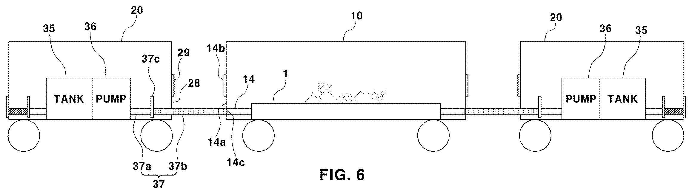Patent US12599793 Figure 5 – Cooperative fire extinguishing system for vehicle