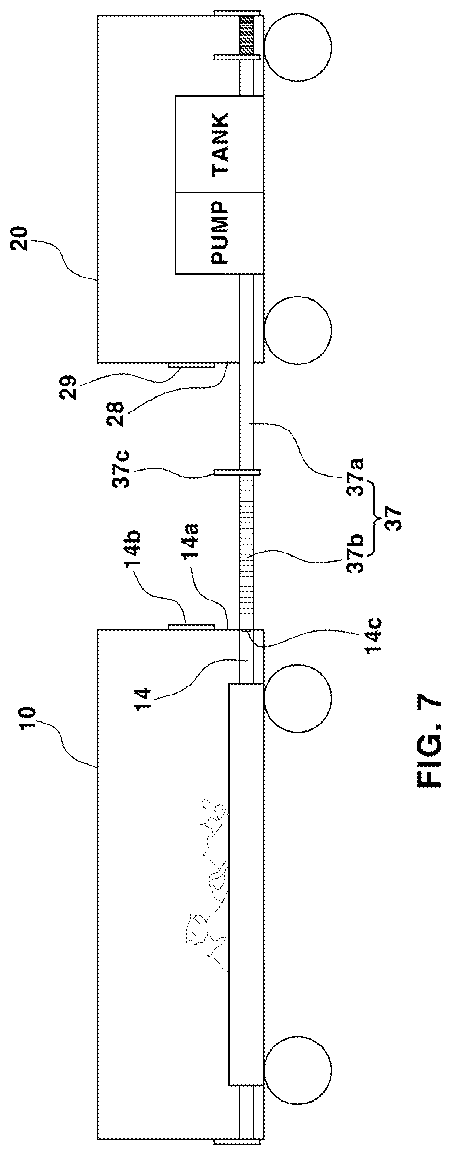 Patent US12599793 Figure 6 – Cooperative fire extinguishing system for vehicle