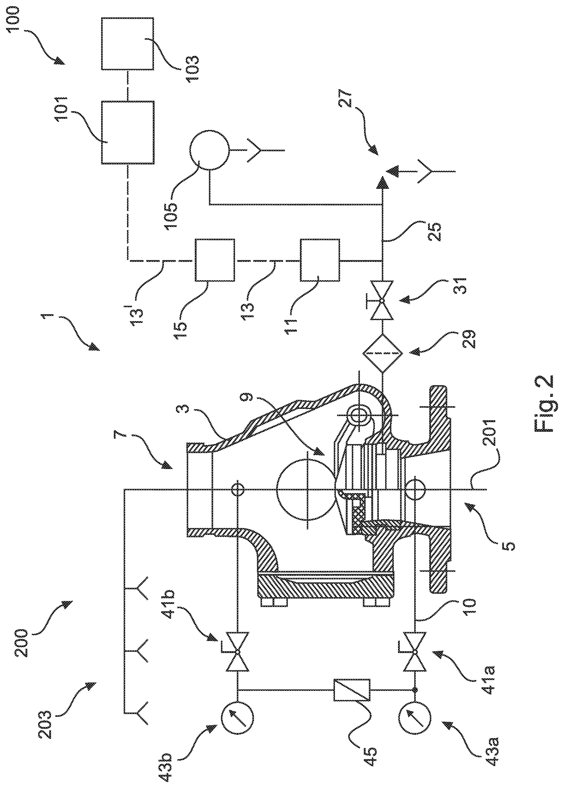 Patent US12599795 Figure 2 – Valve station for a fire alarm system