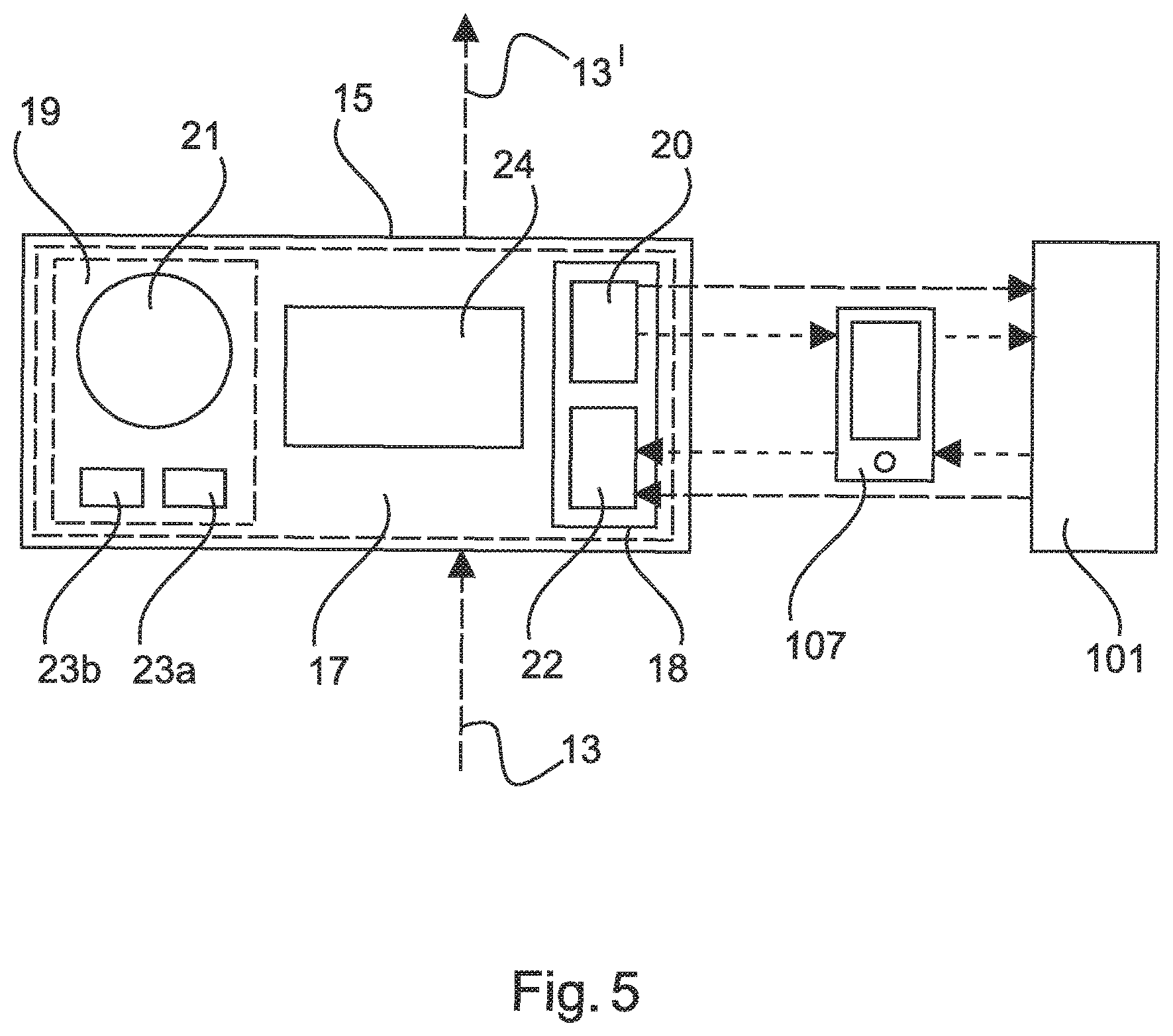 Patent US12599795 Figure 5 – Valve station for a fire alarm system