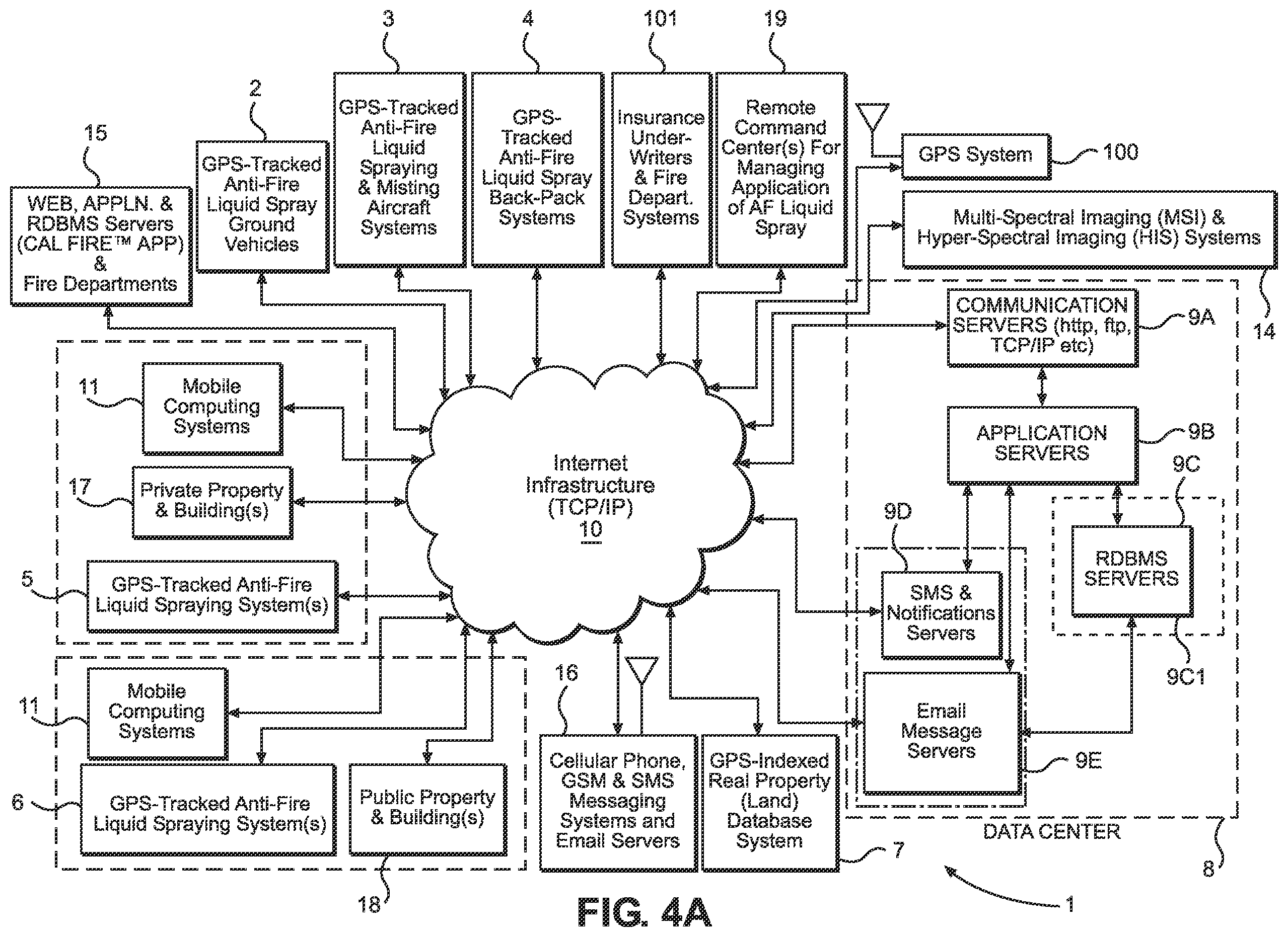 Patent US12599798 Figure 8 – Environmentally-clean fire inhibiting biochemical liquid compositions for forming thin alkali metal salt crystalline coatings on combustible surfaces to be protected against fire