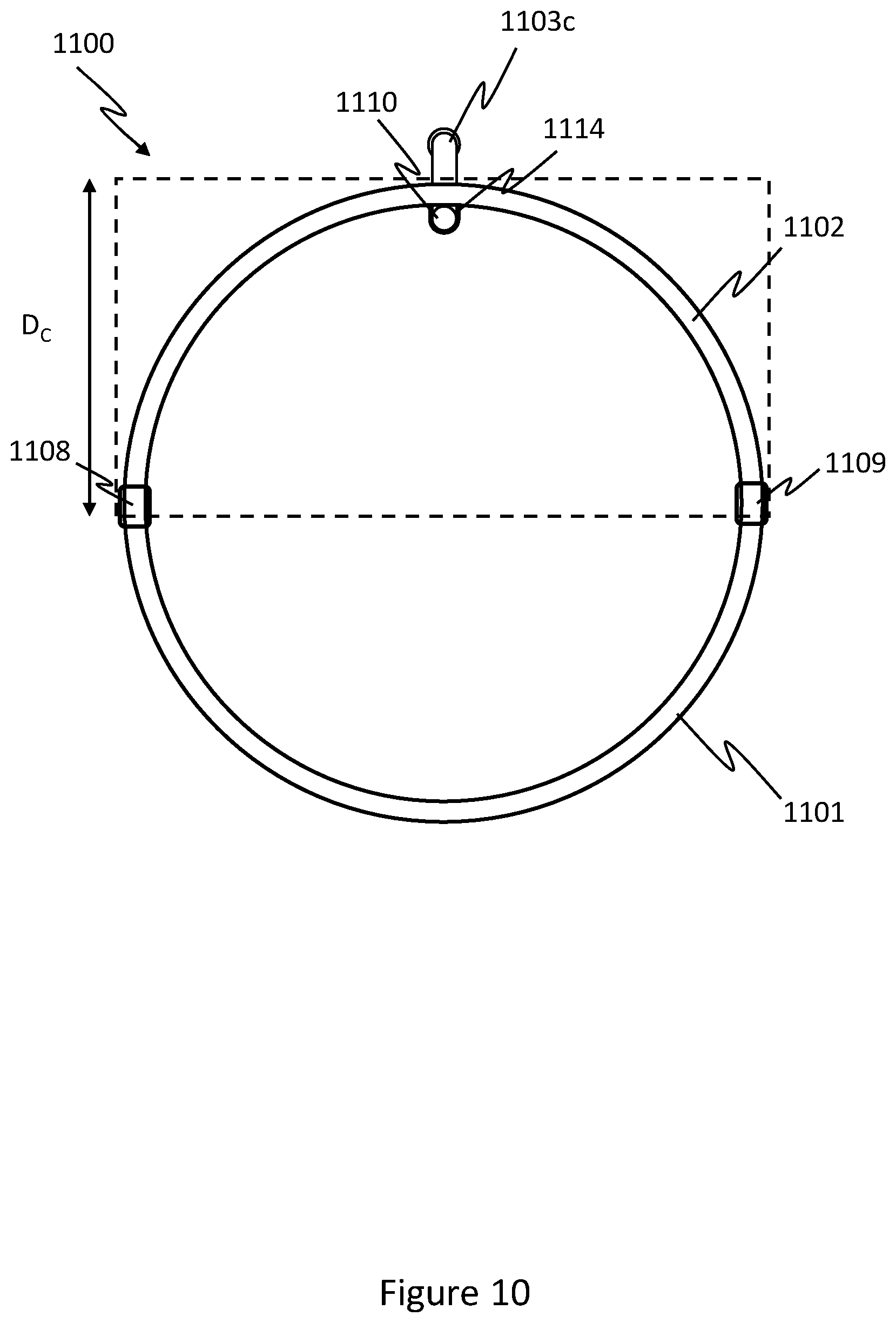 Patent US12599801 Figure 12 – Trampoline