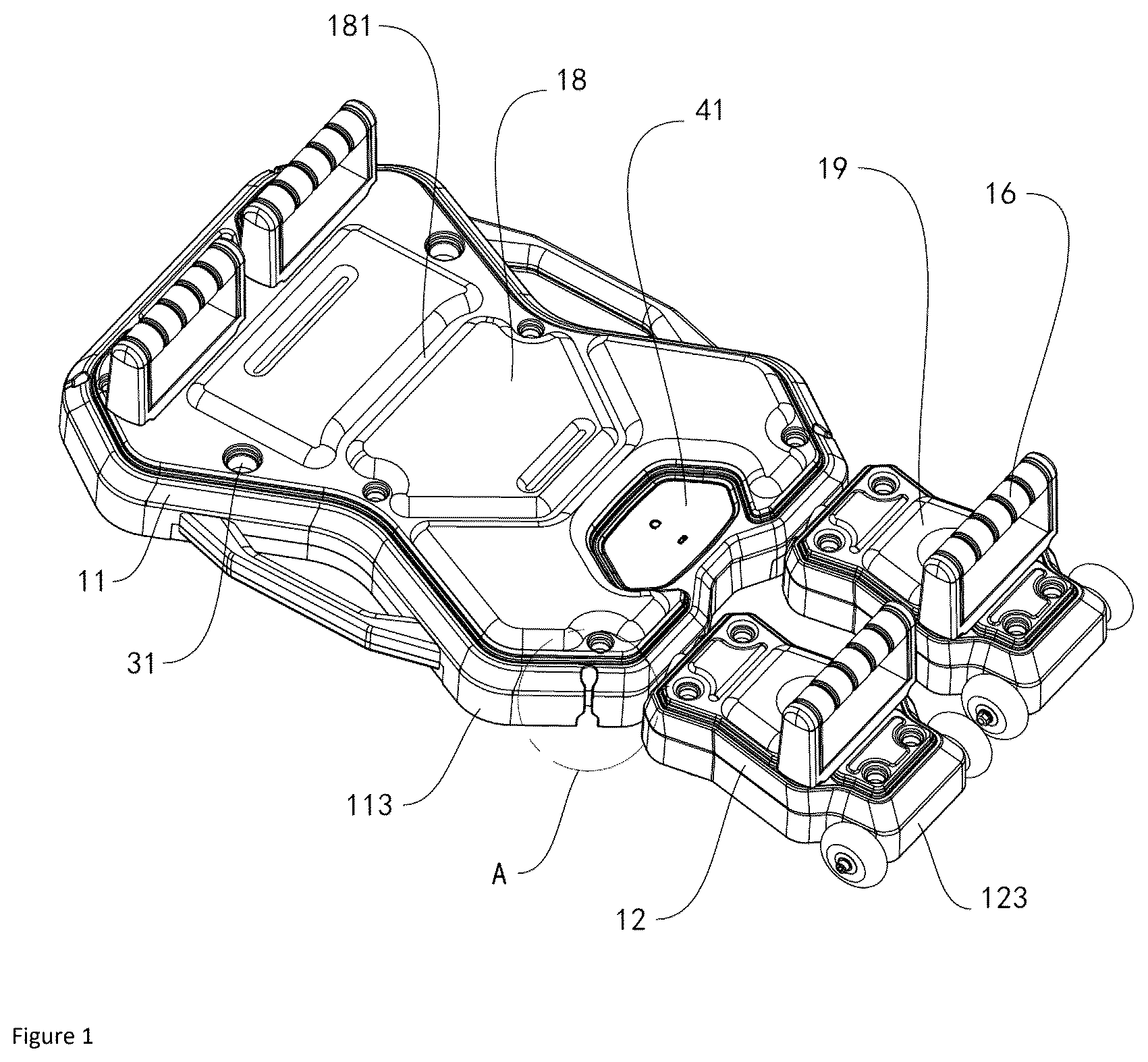Patent US12599803 Figure 1 – Fitness equipment
