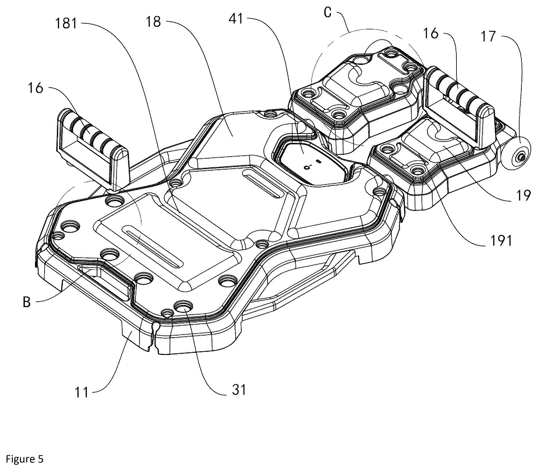 Patent US12599803 Figure 5 – Fitness equipment