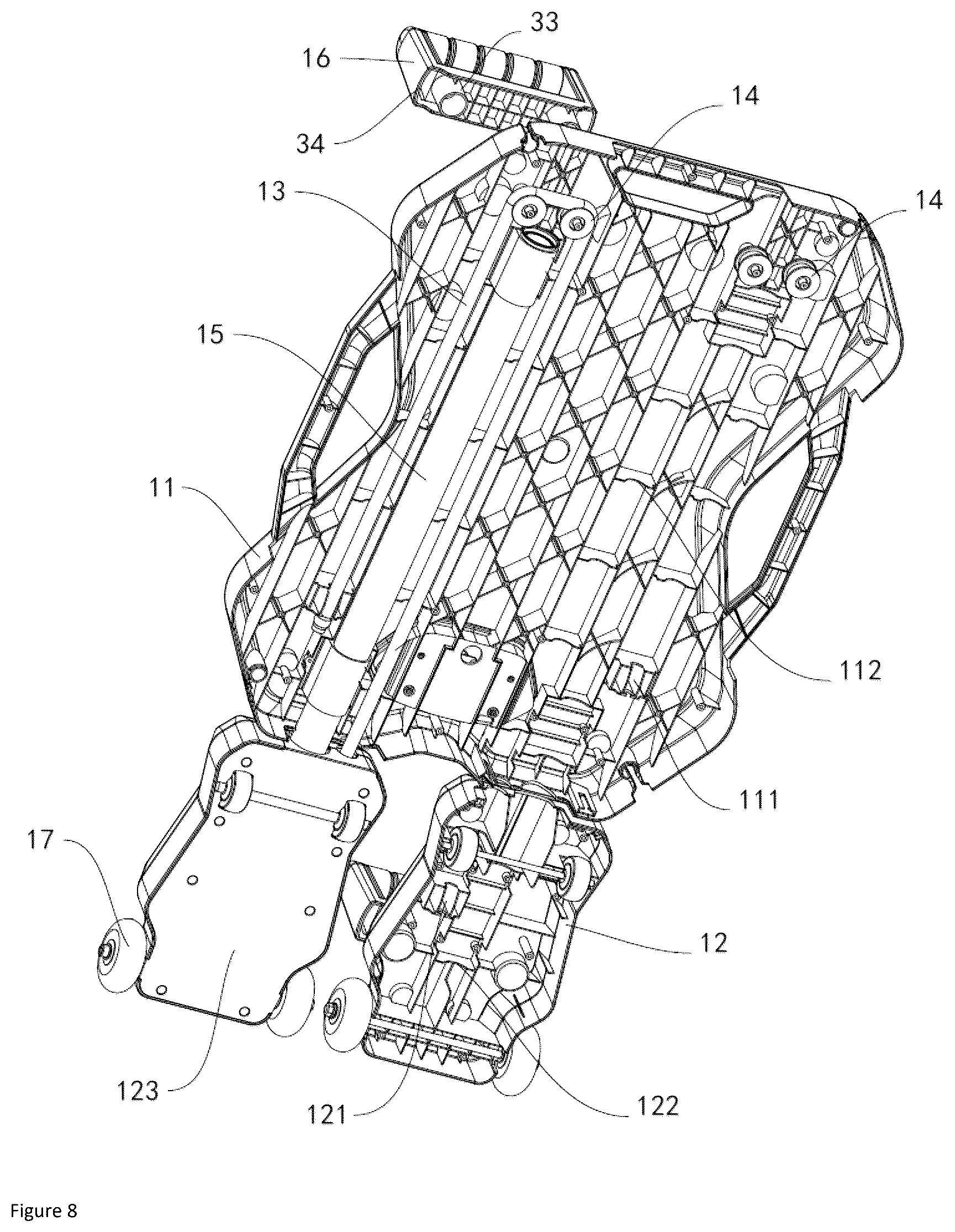 Patent US12599803 Figure 8 – Fitness equipment