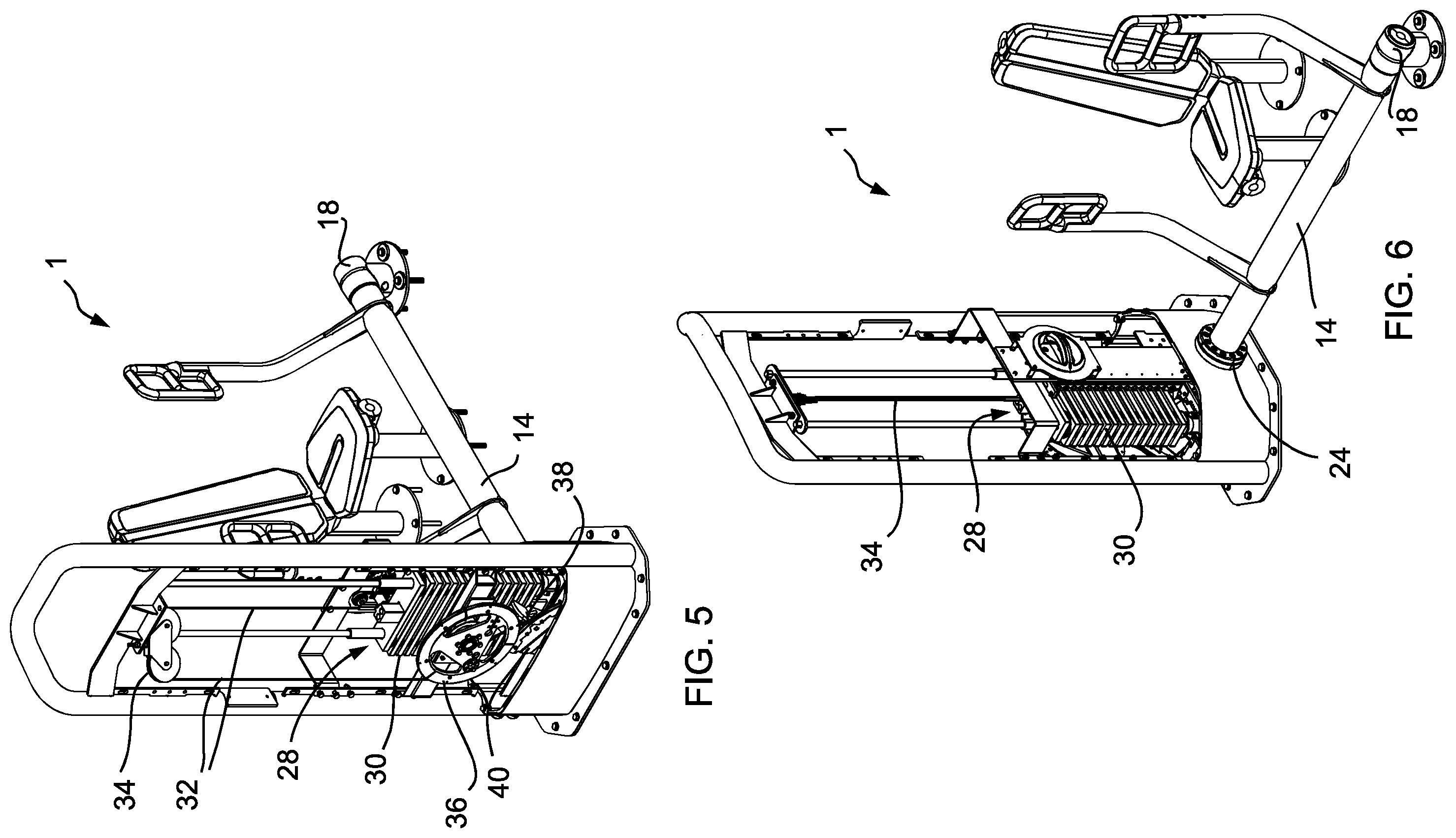Patent US12599804 Figure 2 – Weight lifting machine