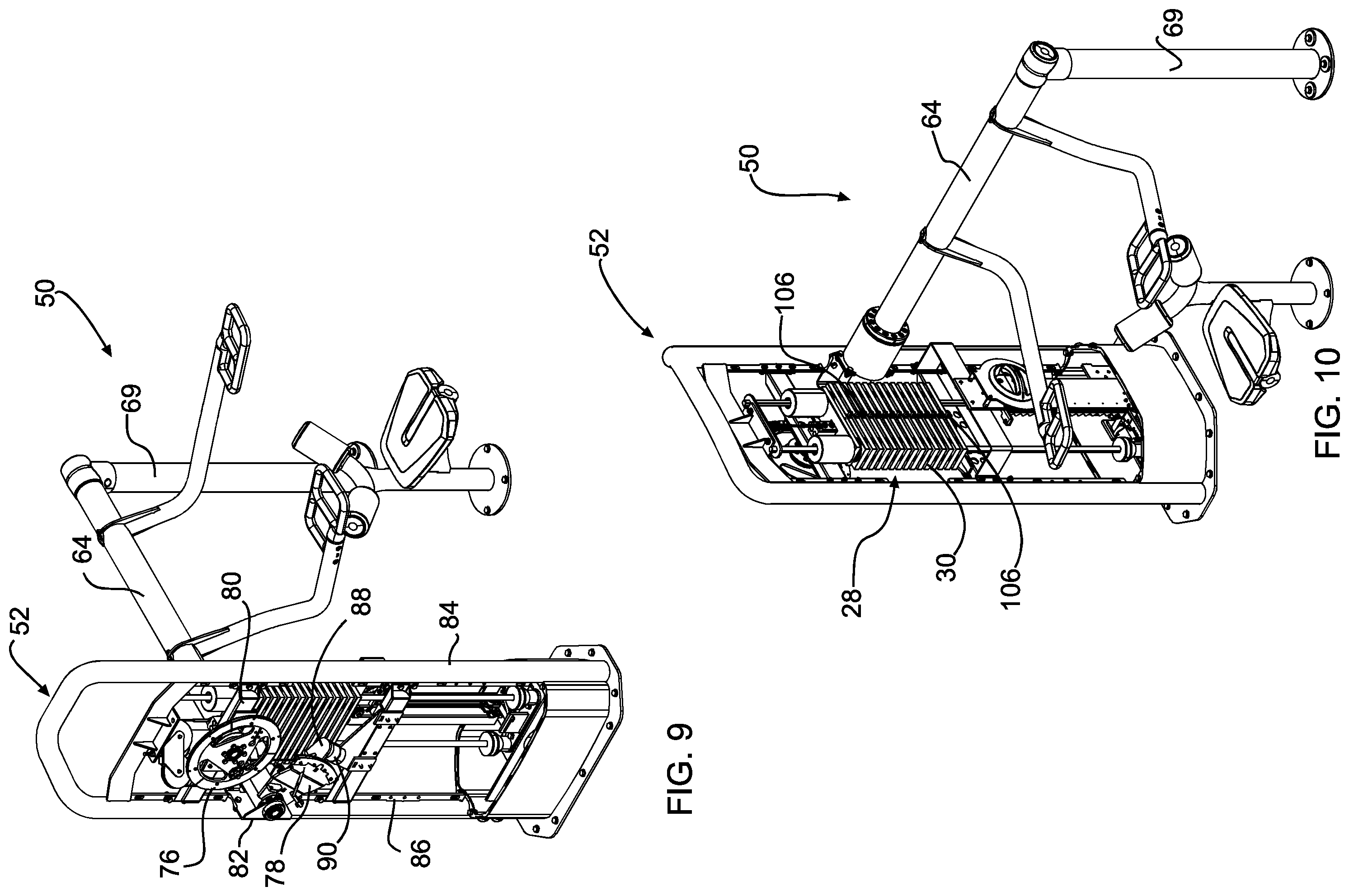 Patent US12599804 Figure 4 – Weight lifting machine