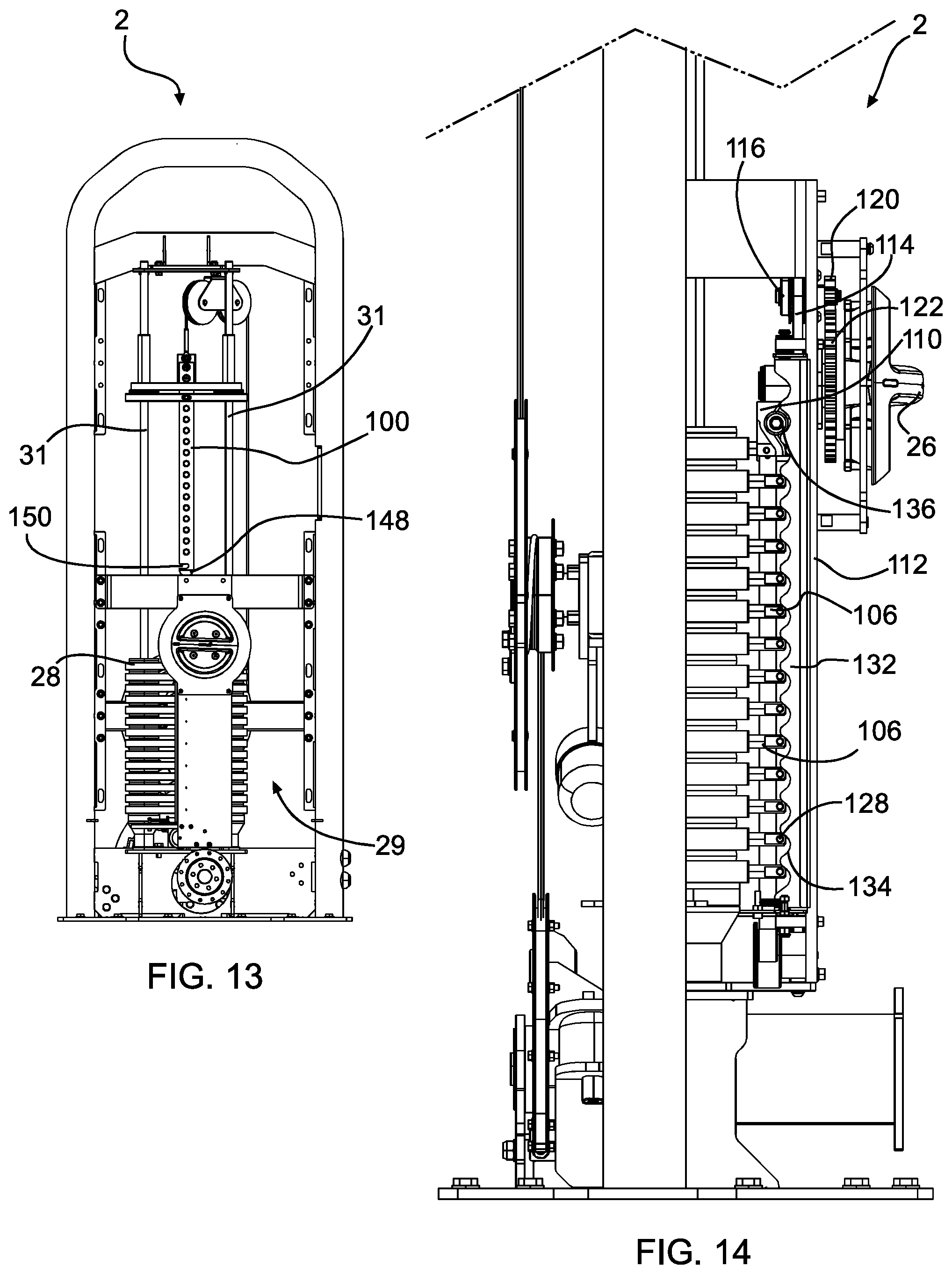 Patent US12599804 Figure 6 – Weight lifting machine
