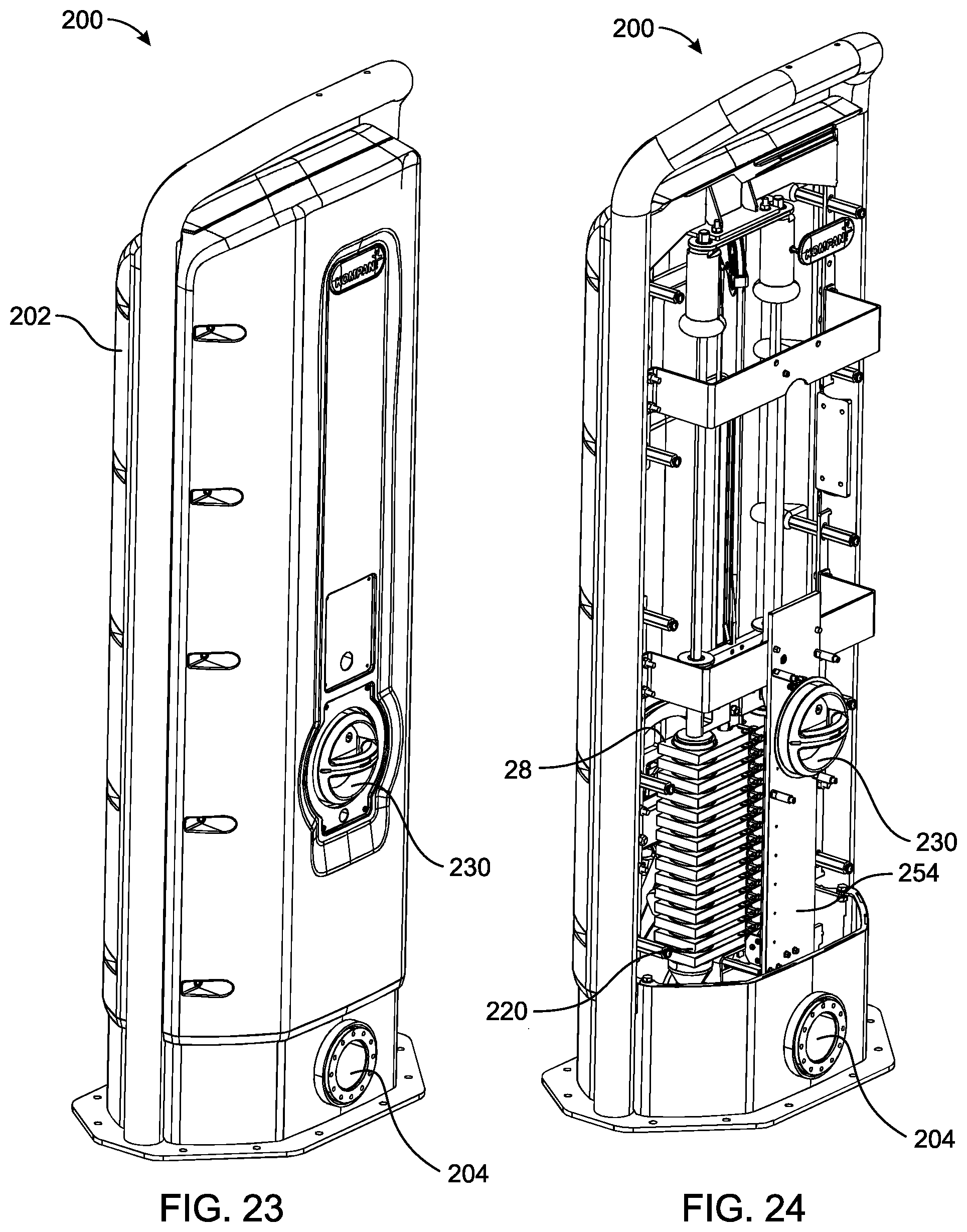Patent US12599804 Figure 10 – Weight lifting machine