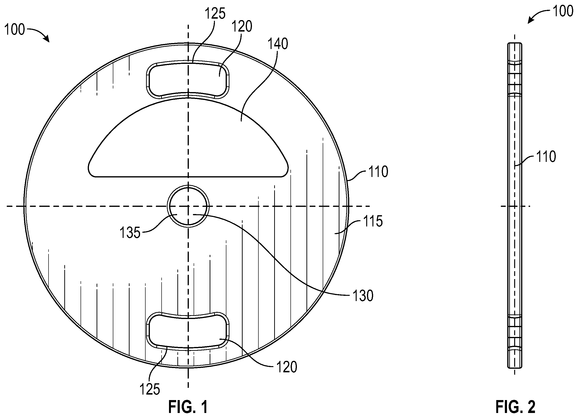 Patent US12599805 — Barbell weights — Figure 1