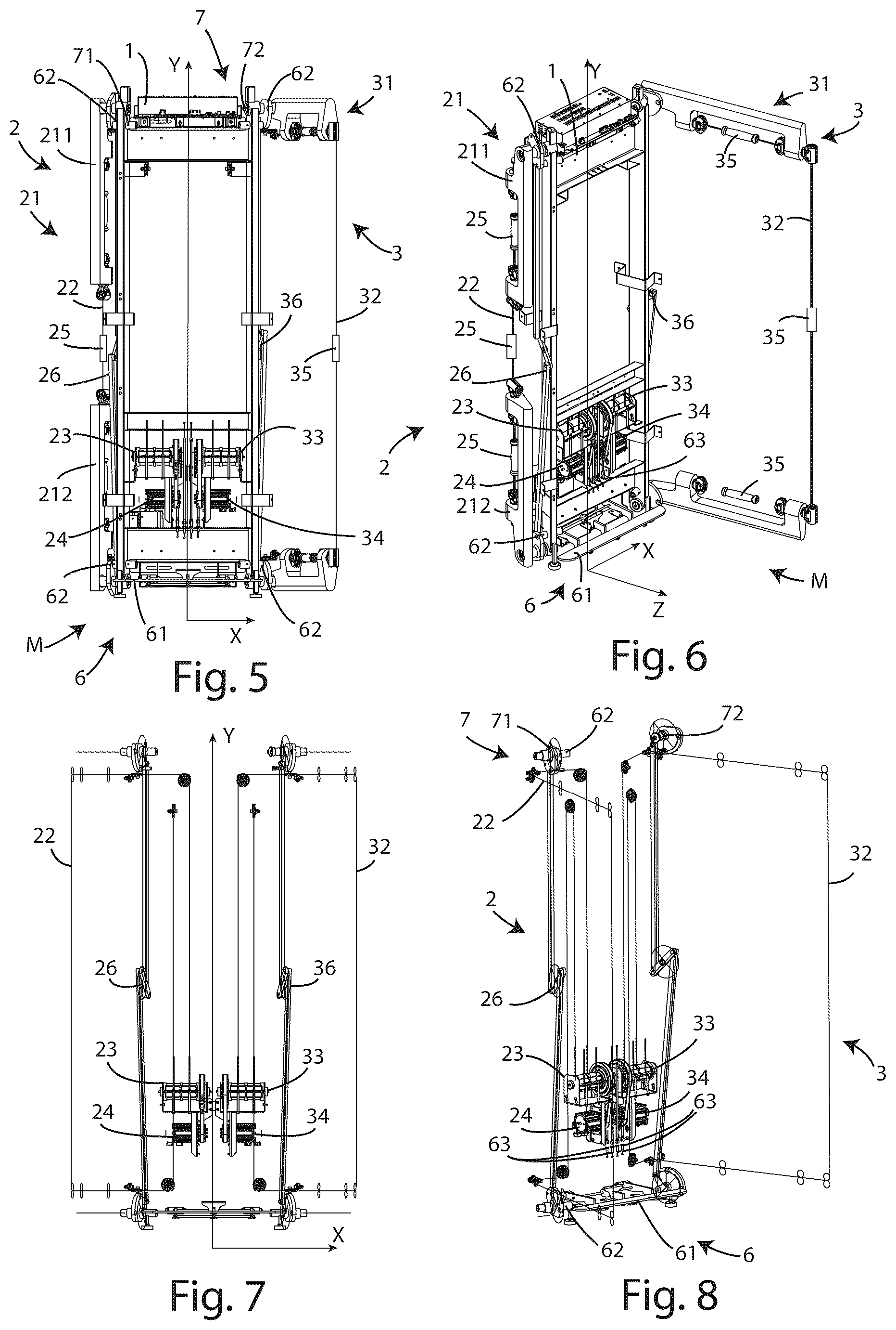 Patent US12599806 Figure 3 – Exercise machine
