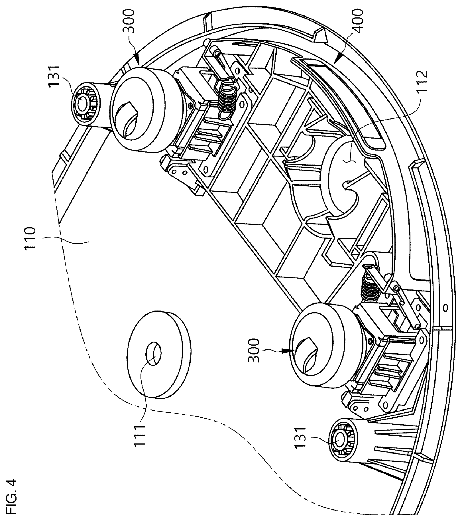Patent US12599808 Figure 4 – Mat-type exercise device