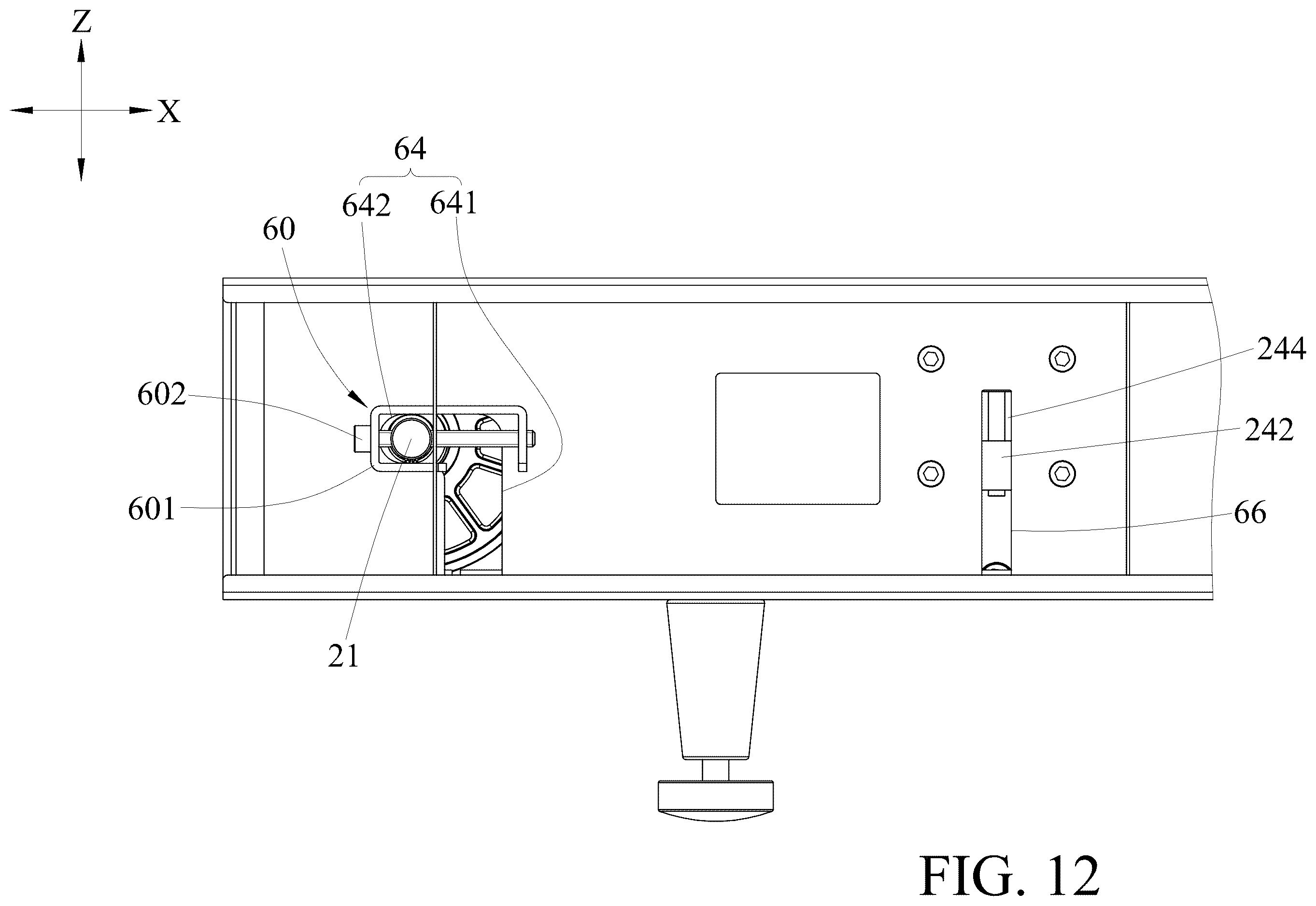 Patent US12599810 Figure 12 – Treadmill, treadmill system and treadmill assembly method