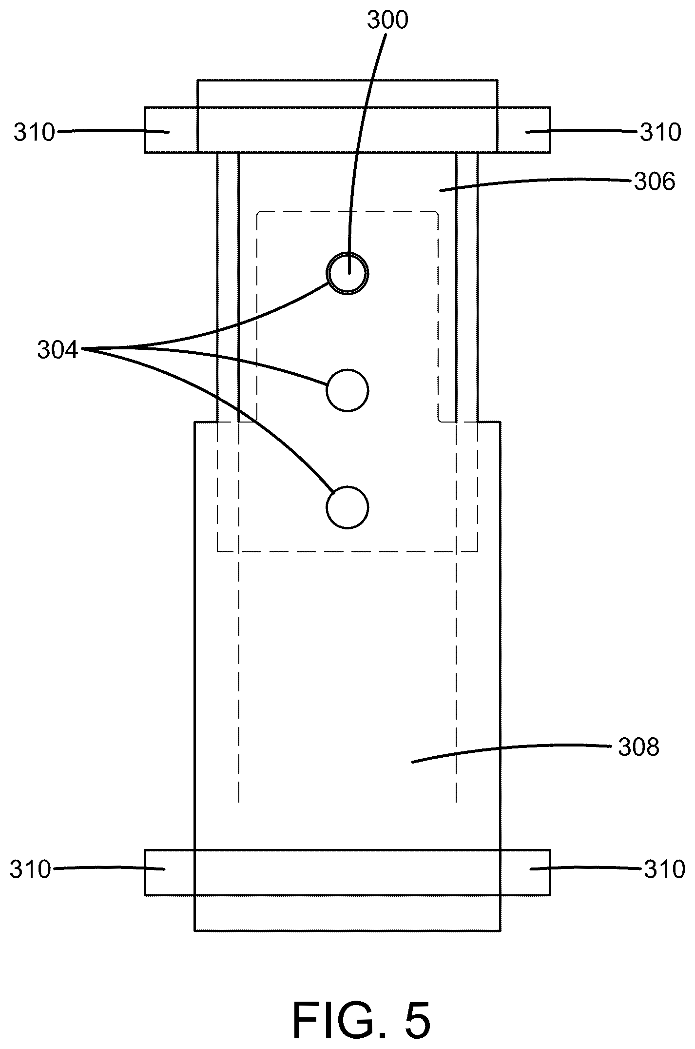 Patent US12599811 Figure 5 – Two-handed dumbbell grip
