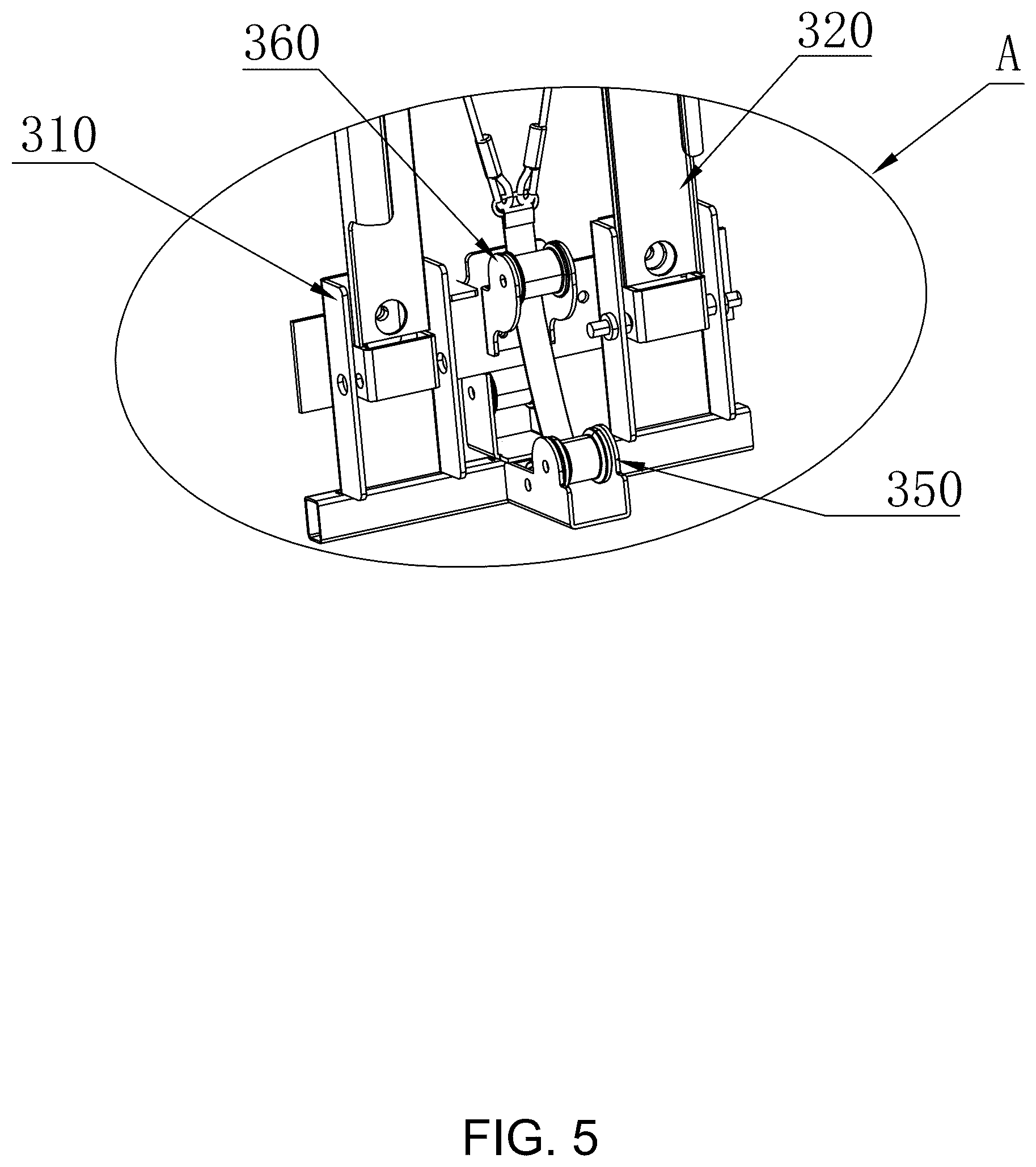 Patent US12599812 Figure 5 – Comprehensive multifunctional fitness cabinet