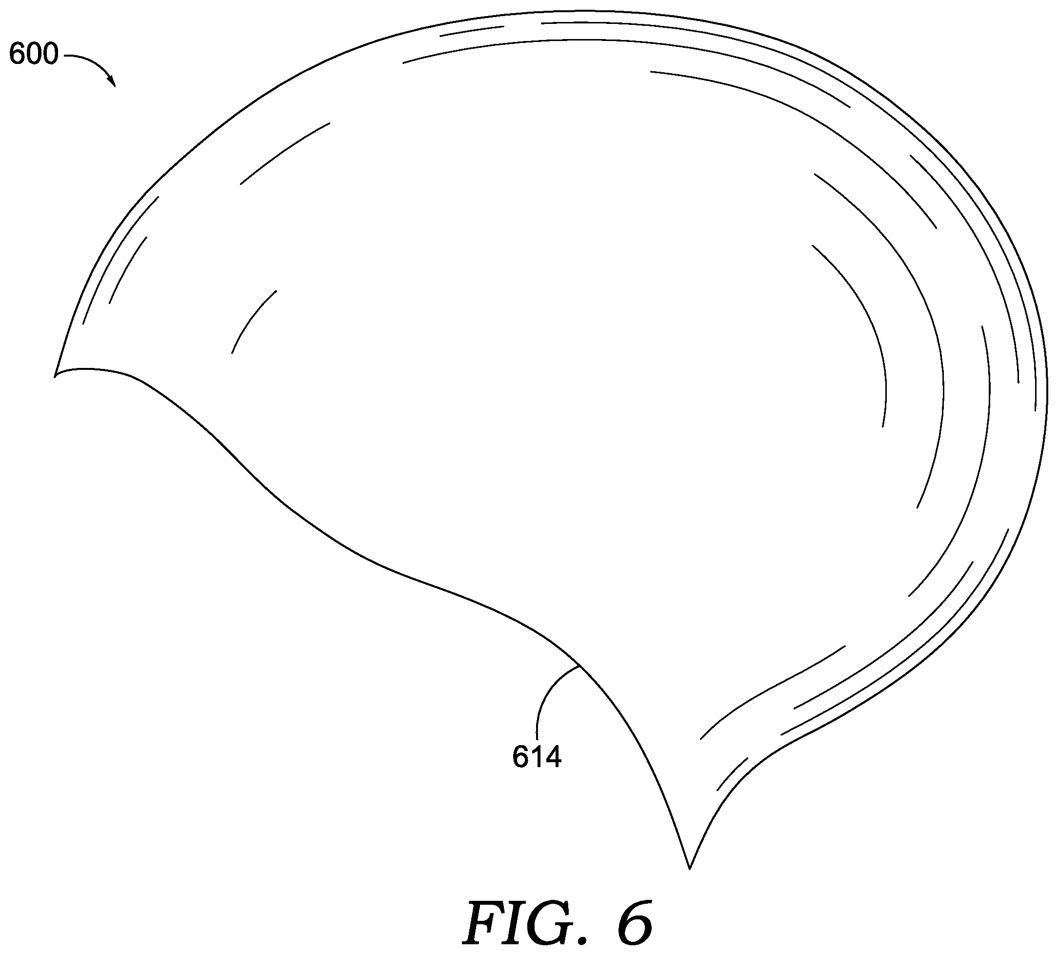 Patent US12599813 Figure 8 – Swim cap
