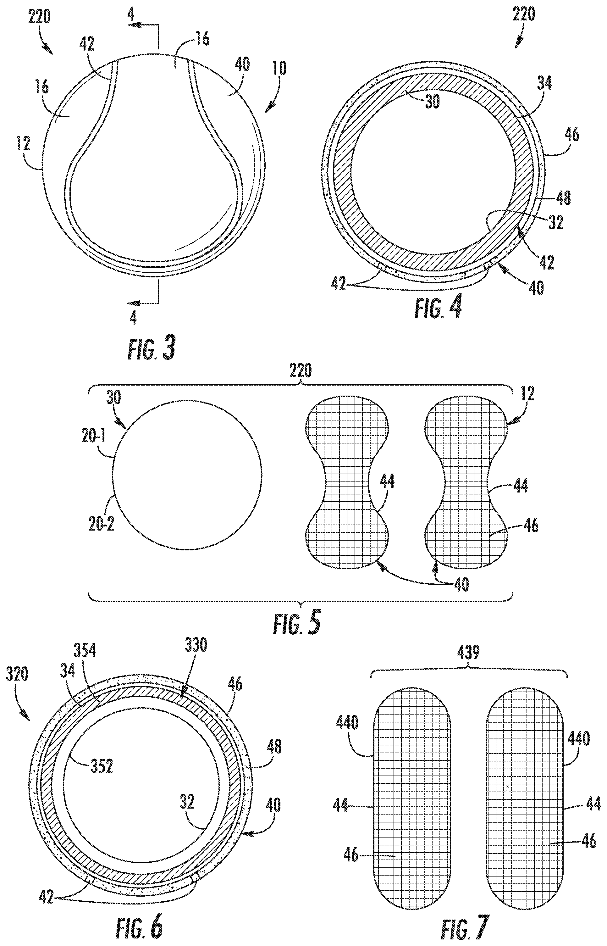 Patent US12599814 Figure 2 – Tennis ball having a thermoplastic core