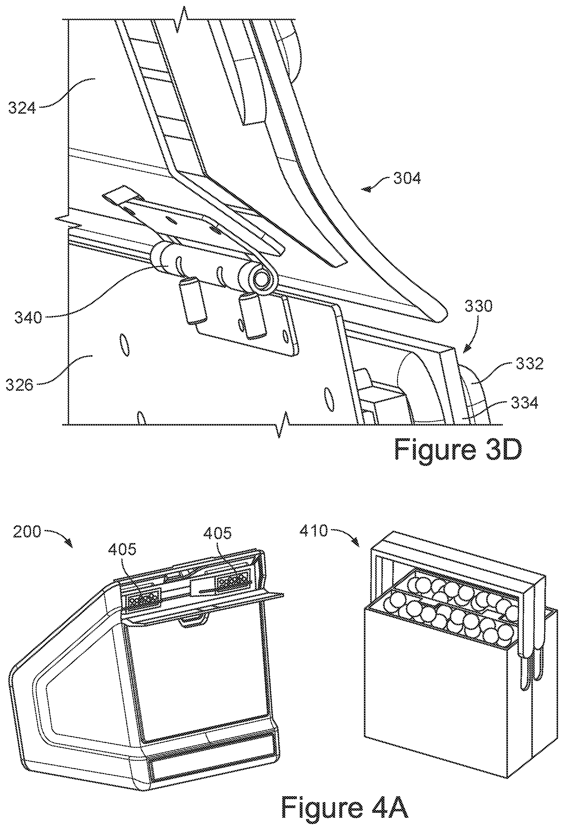 Patent US12599816 Figure 9 – Golf ball dispenser with embedded display device, separate front waterfall panel and/or blower assembly