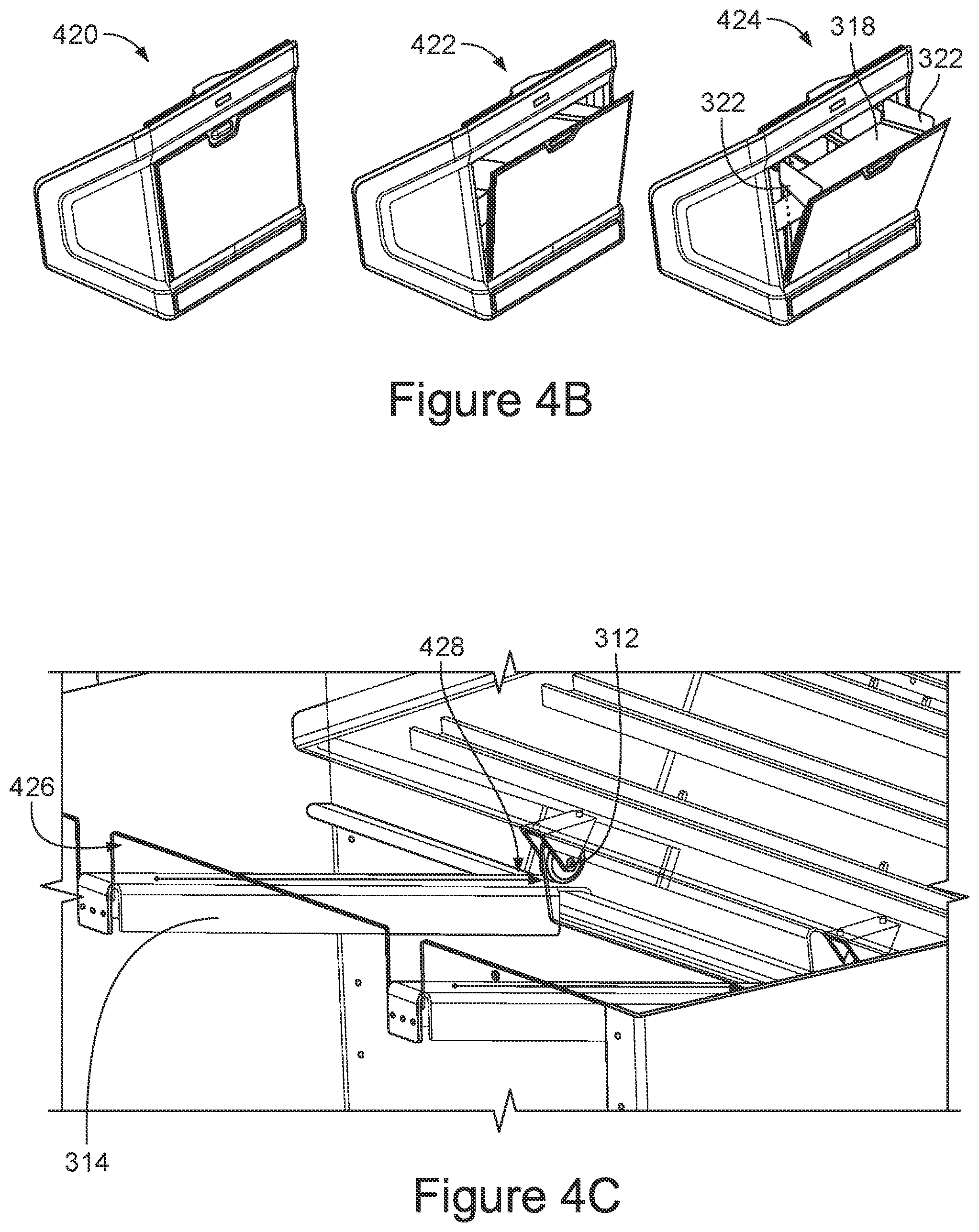 Patent US12599816 Figure 10 – Golf ball dispenser with embedded display device, separate front waterfall panel and/or blower assembly