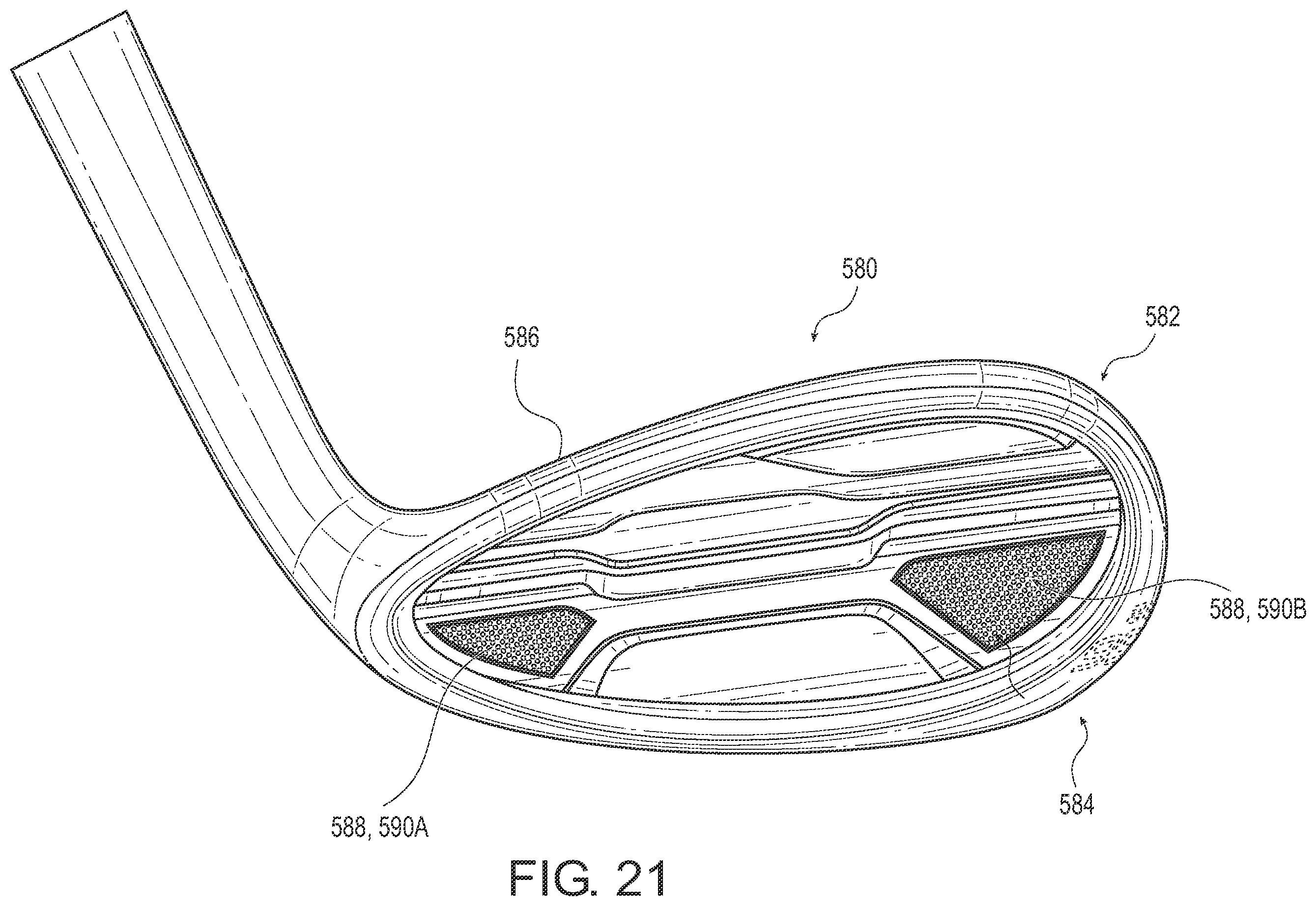 Patent US12599818 Figure 12 – Golf club head